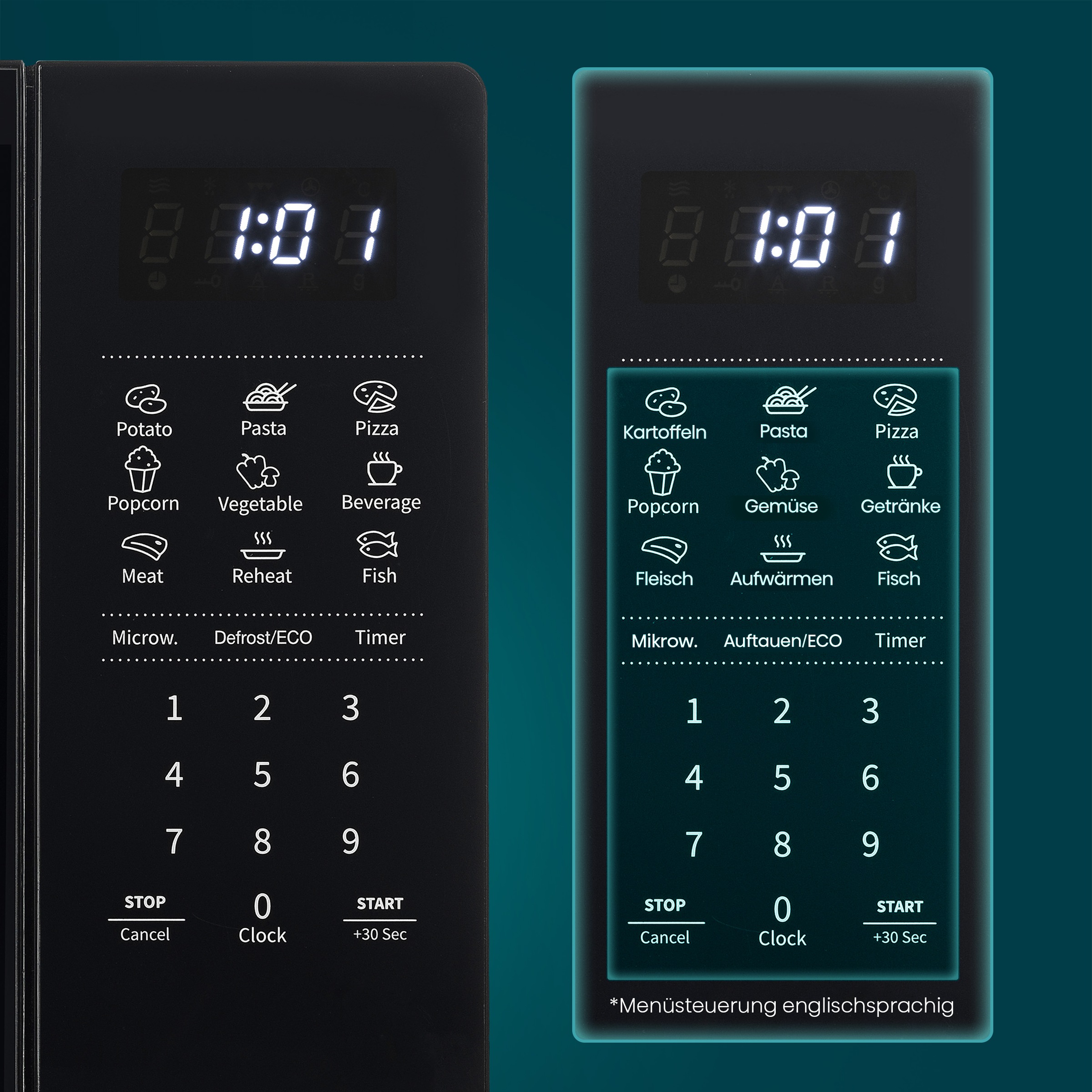 Hisense Mikrowelle »H20MOBS4I«, Mikrowelle, 1050 W, Inverter Technologie