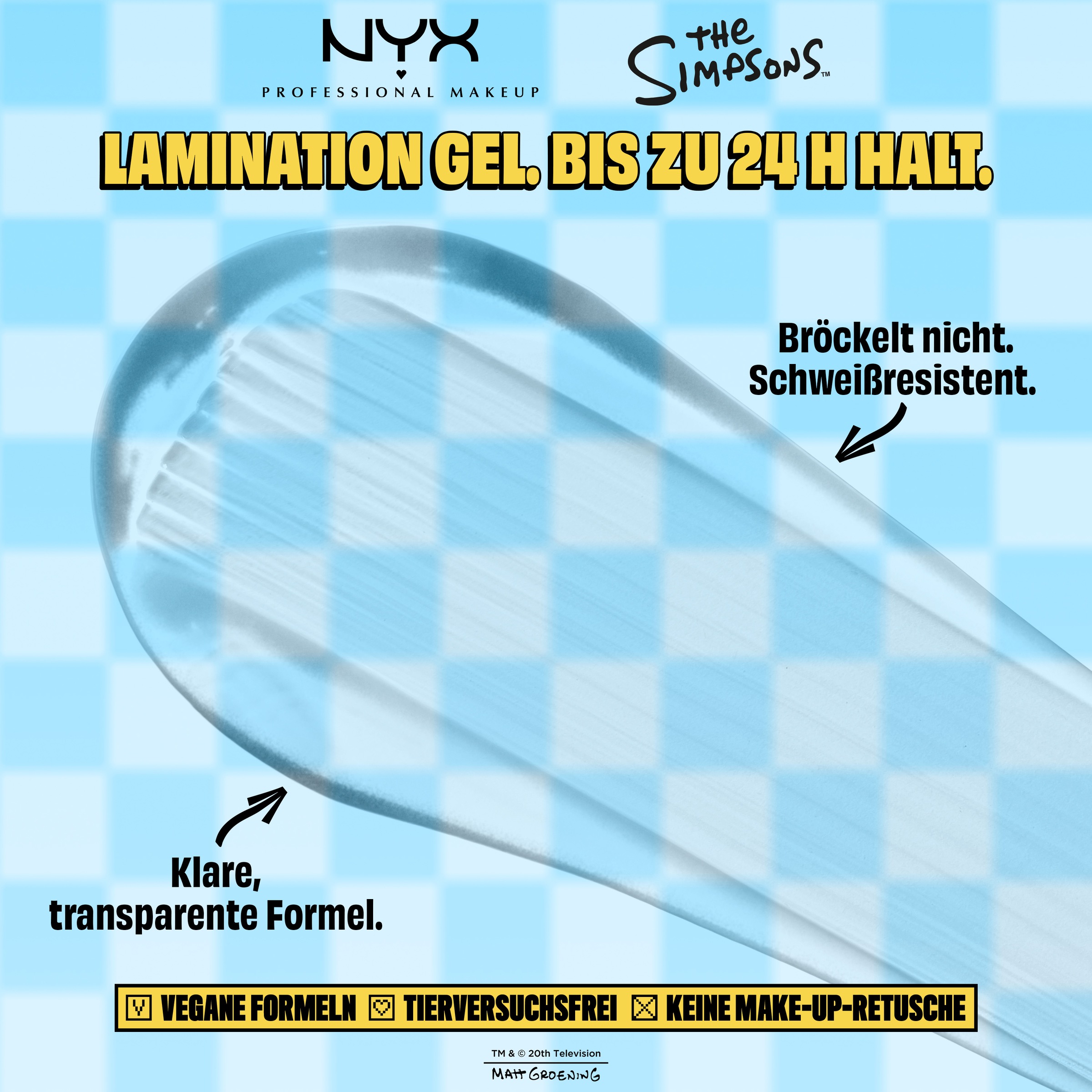 NYX PROFESSIONAL MAKEUP Augenbrauenpflege »MARGE SIMPSON MEGA GLUE 2-IN-1« Augenbrauen- und Haargel