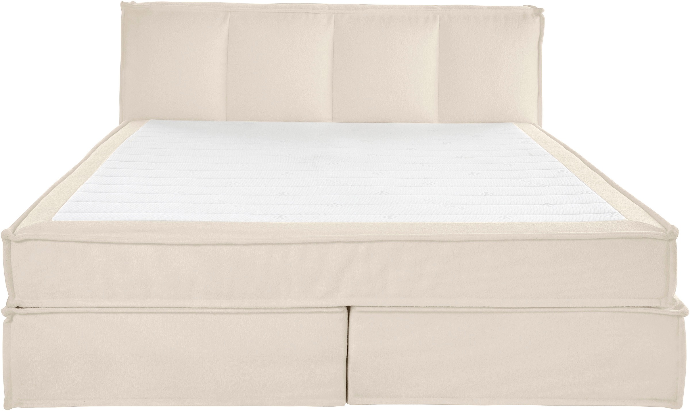 LeGer Home by Lena Gercke Boxspringbett »Addyson«, (Härtegrade H2, H3 und H4 wählbar), Boxspringbett inkl. Topper, 2 Matratzen