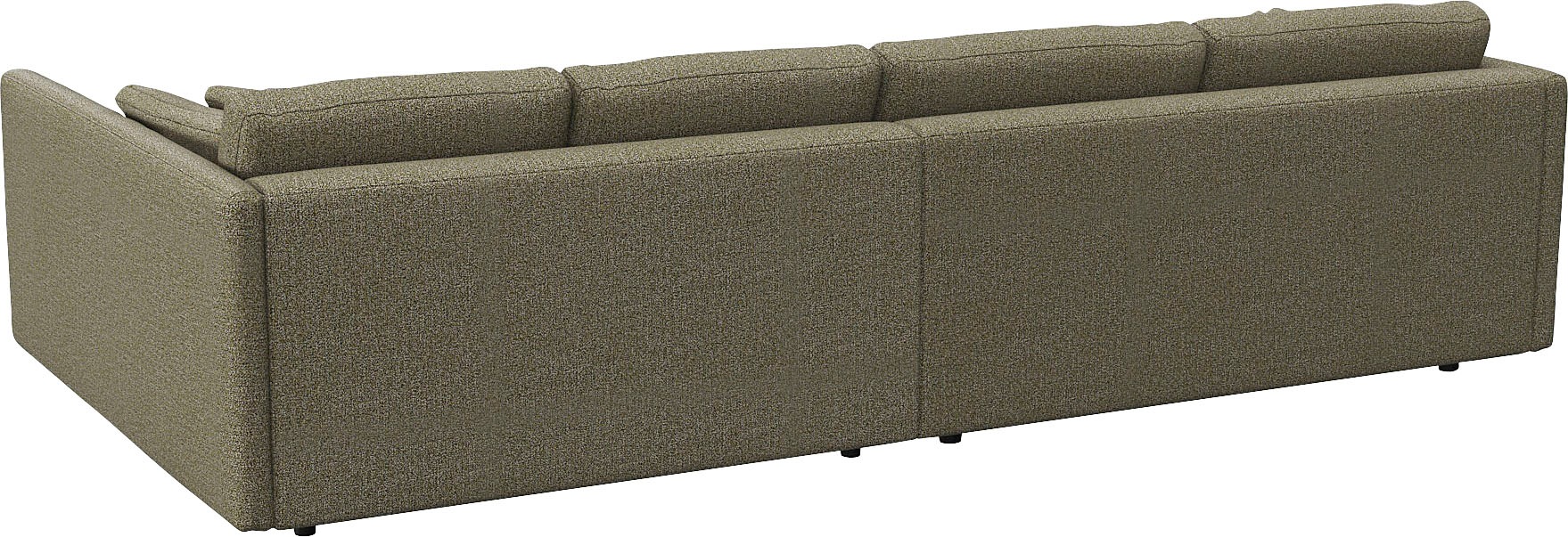 FLEXLUX Ecksofa »Lovane«, Weich & anschmiegsam, große Sitztiefe auf Kaltschaum, Dekokissen inkl.