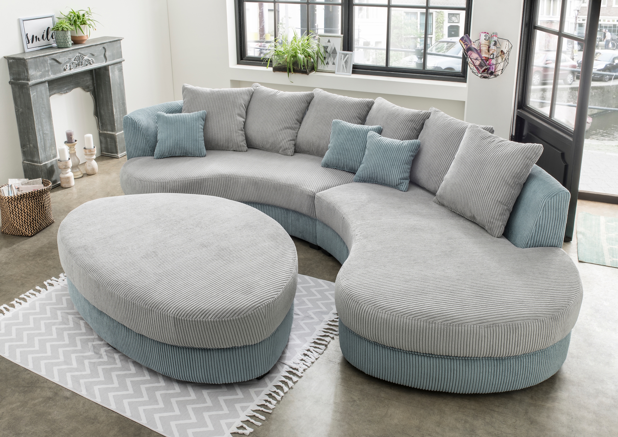INOSIGN Ecksofa »Limoncello organische Formensprache, L-Form«, ergonomische günstig online kaufen