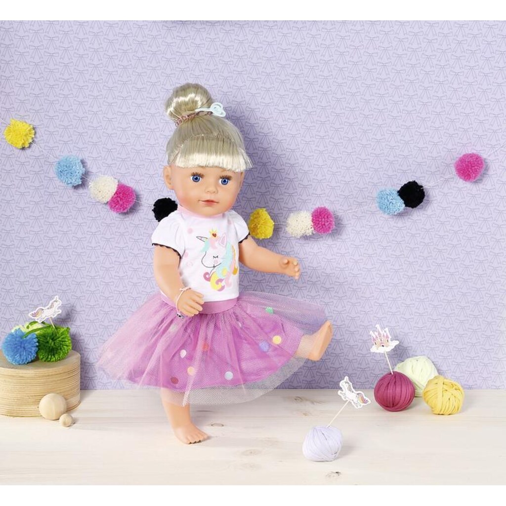Zapf Creation® Puppenkleidung »Dolly Moda Shirt mit Tutu 39-46 cm«