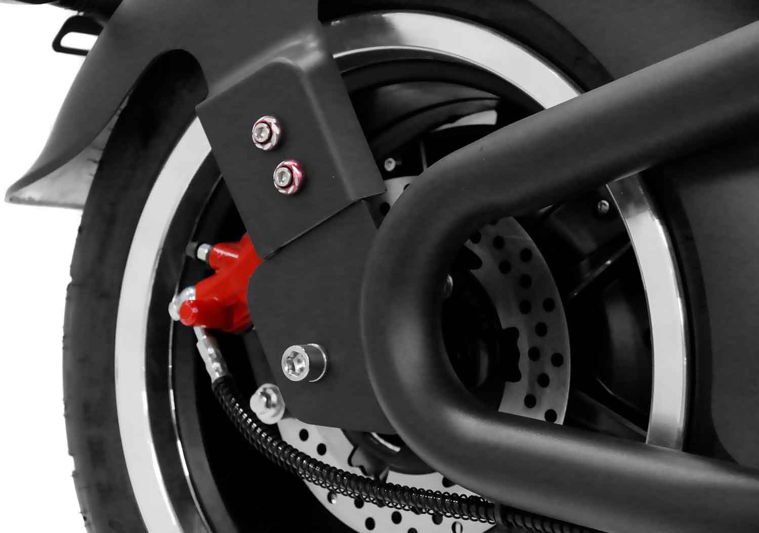 SXT Scooters E-Motorroller »SXT Grizzy«, bis zu 70 km Reichweite, mit Straßenzulassung und integr. Alarmanlage