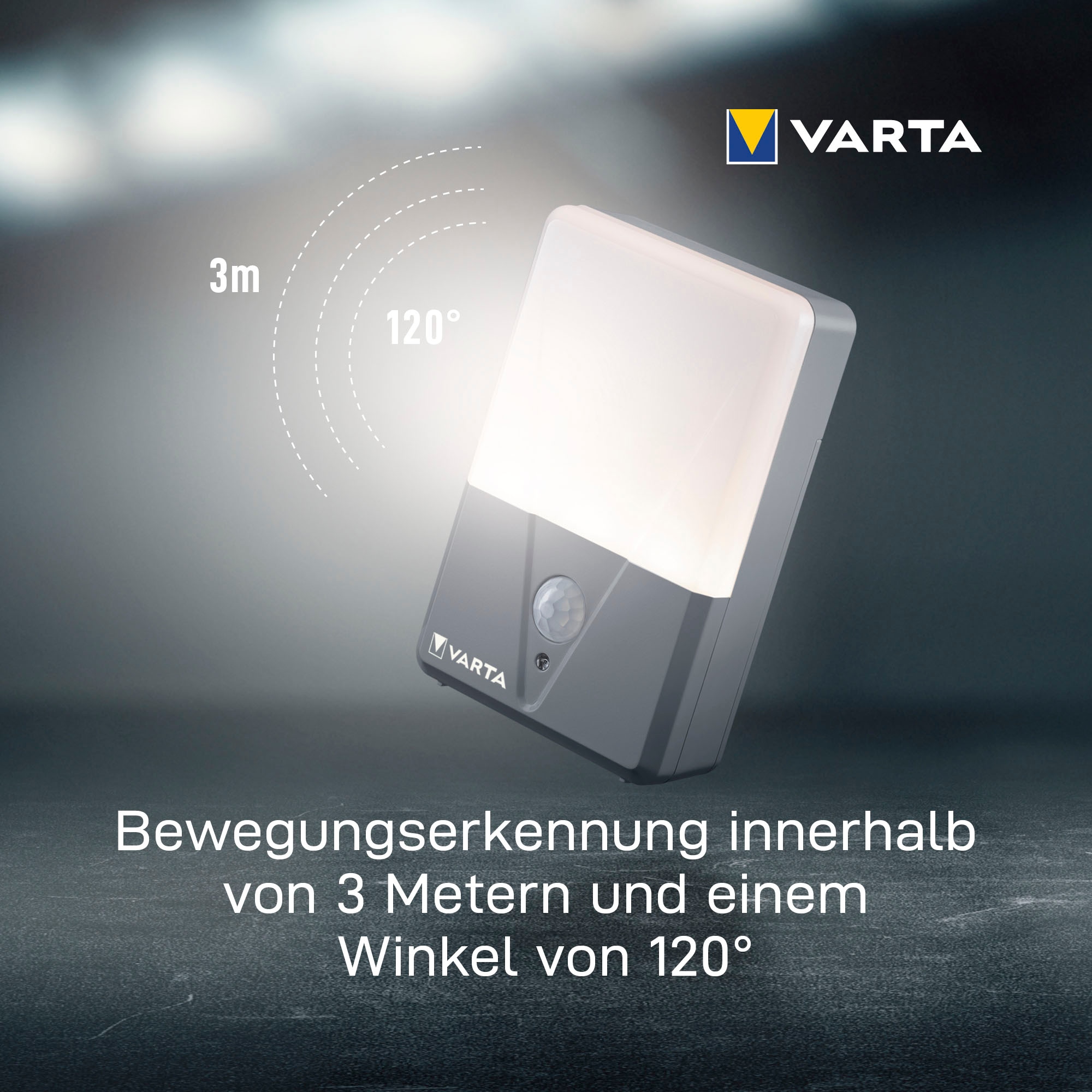 VARTA Taschenlampe »Motion Sensor Outdoor Night Light«