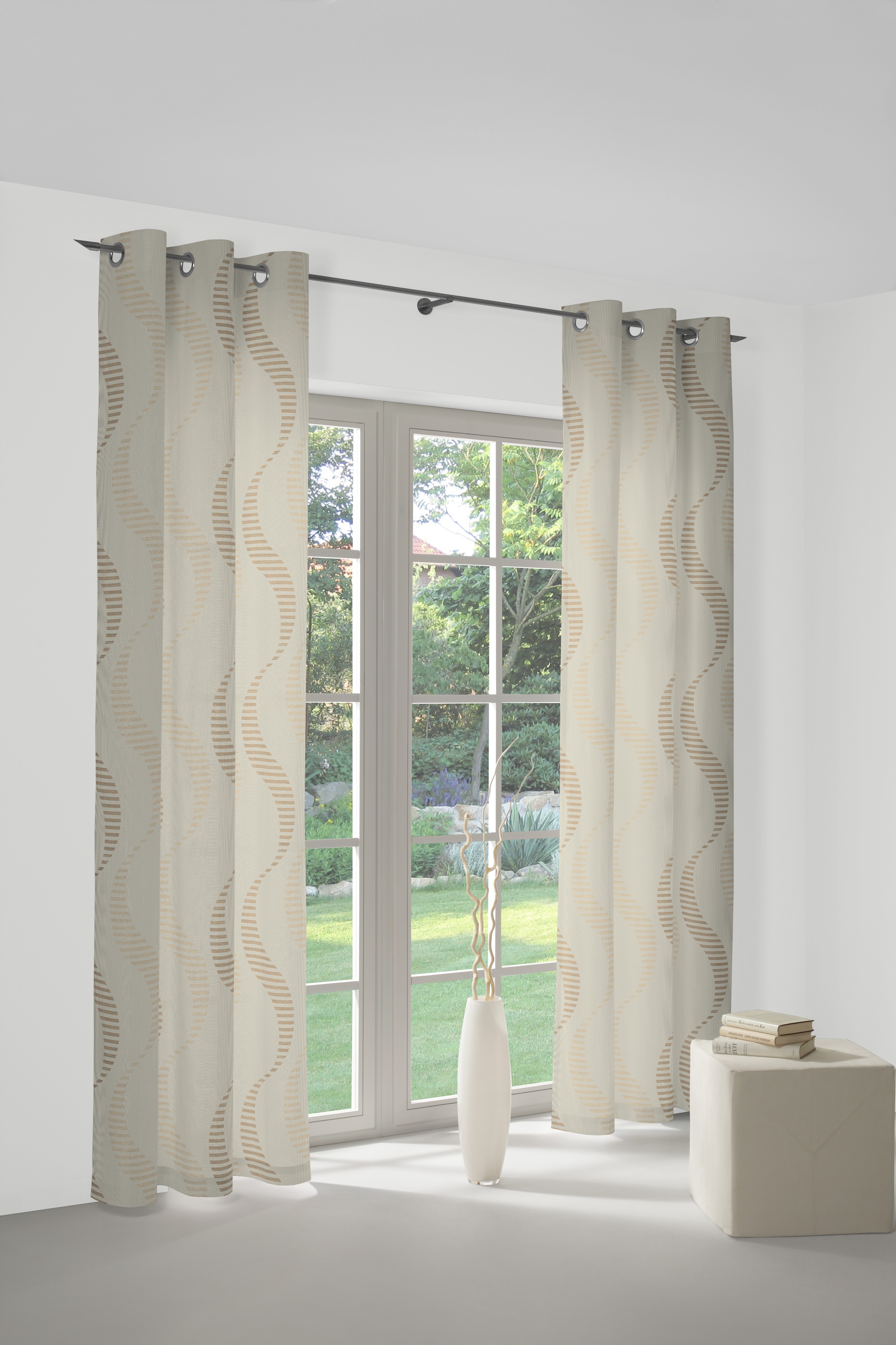 Wirth Vorhang »Lupara« Ösen 1 Stk. tlg. günstig online kaufen