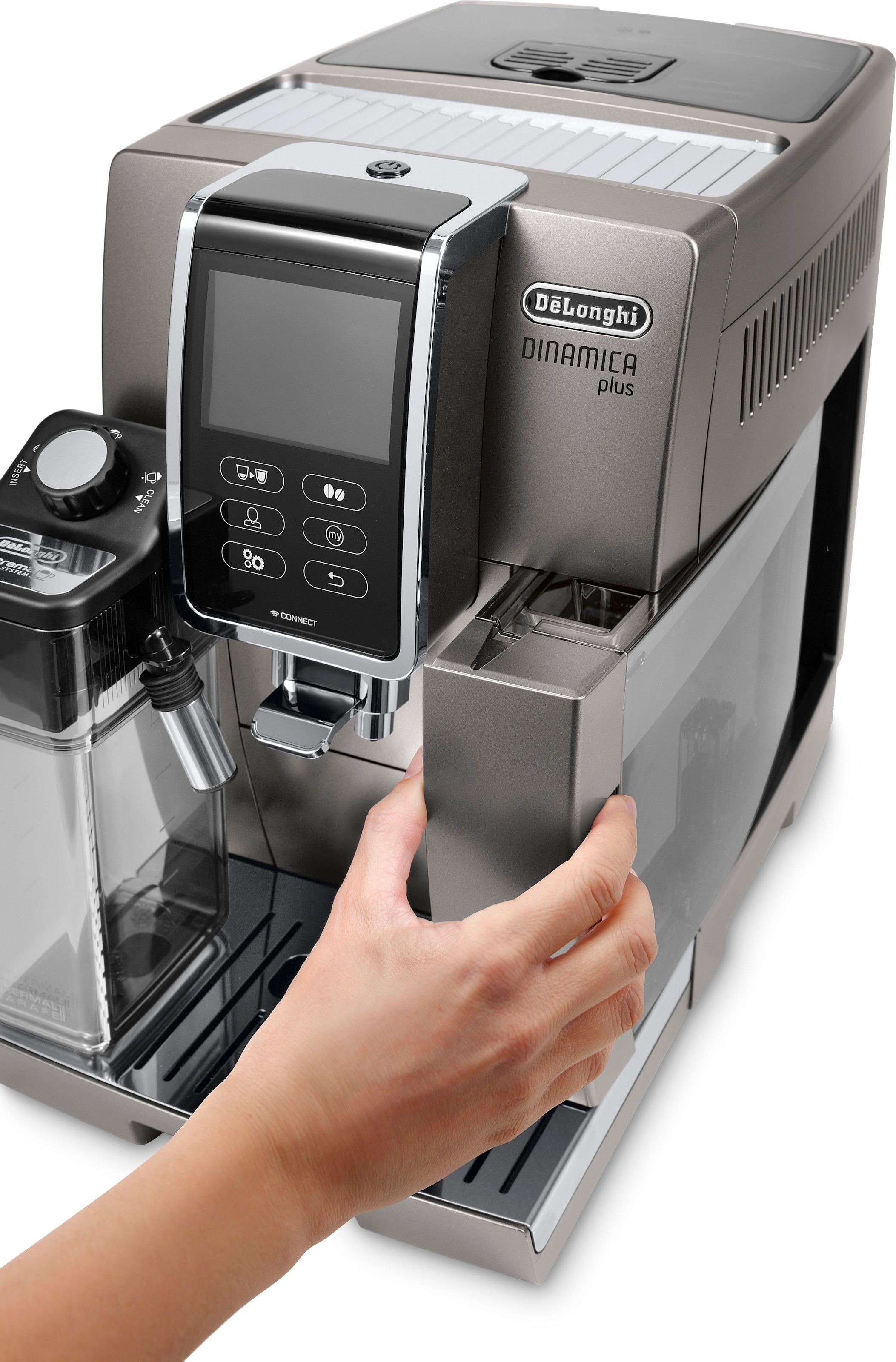 De'Longhi Kaffeevollautomat »Dinamica Plus ECAM 370.95.T«