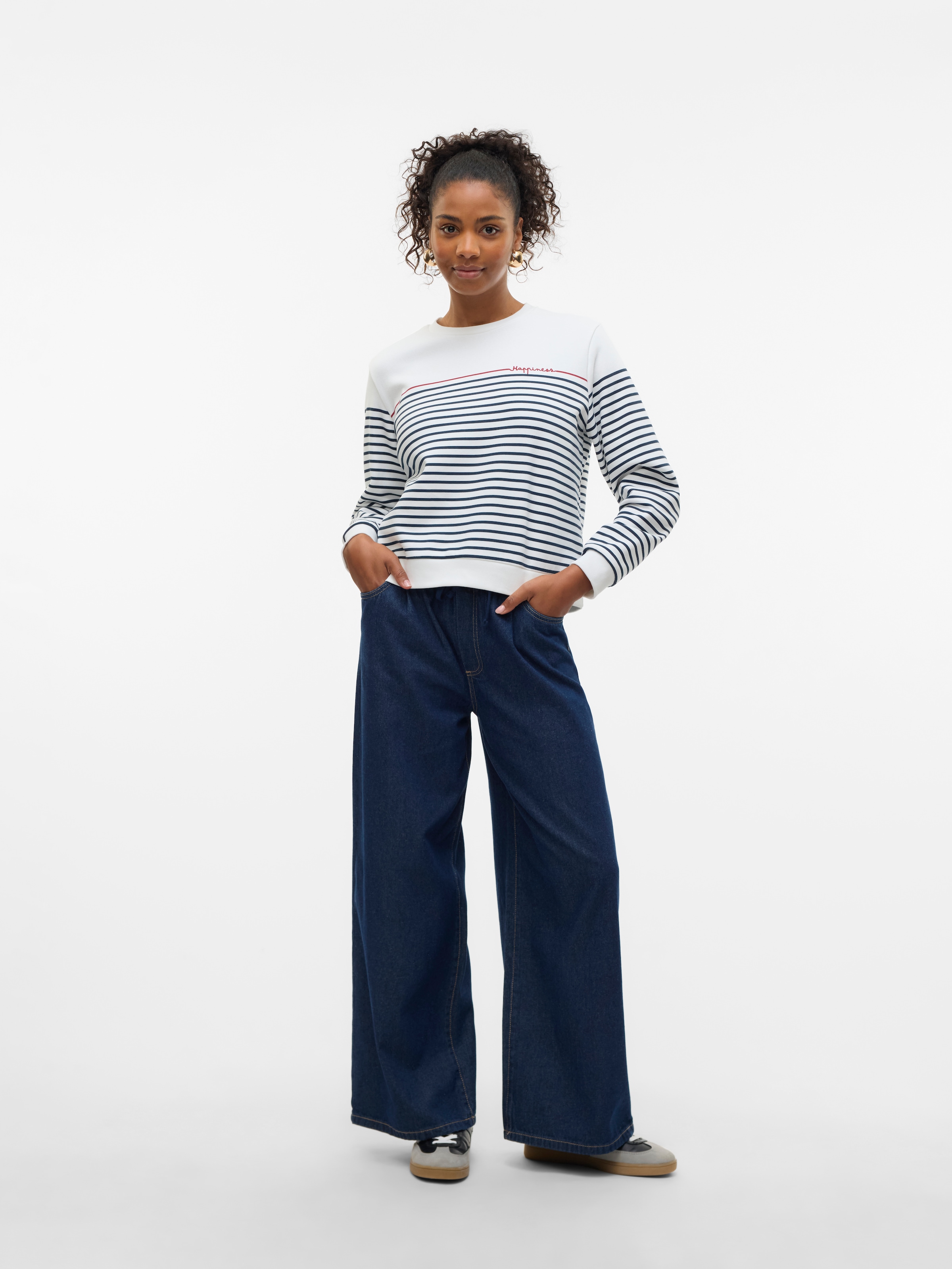 Vero Moda Sweatshirt »VMFERNANDA LS SWEAT BOX JRS GA«