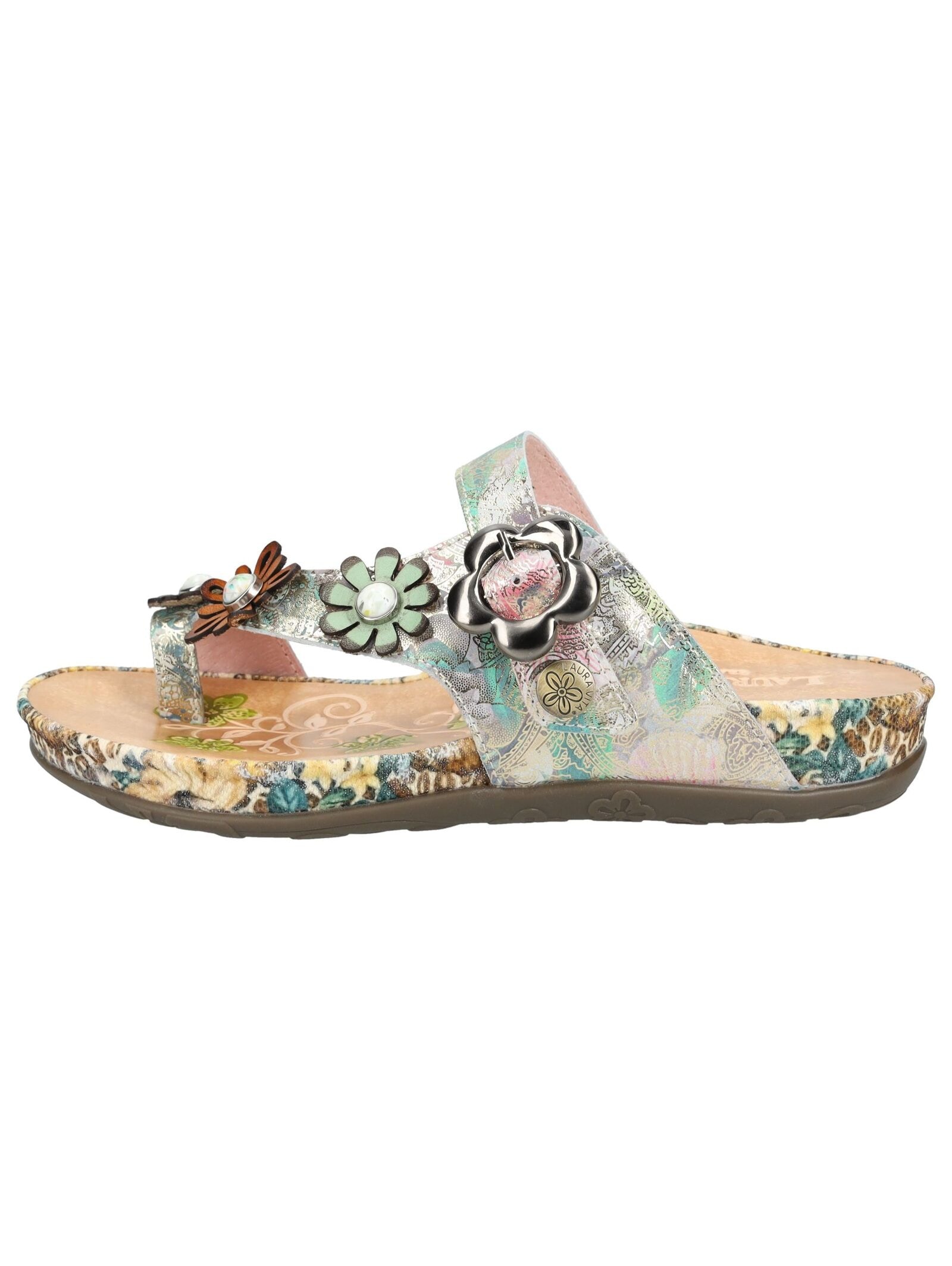 LAURA VITA Zehentrenner »LAURA VITA Pantoletten Leder«