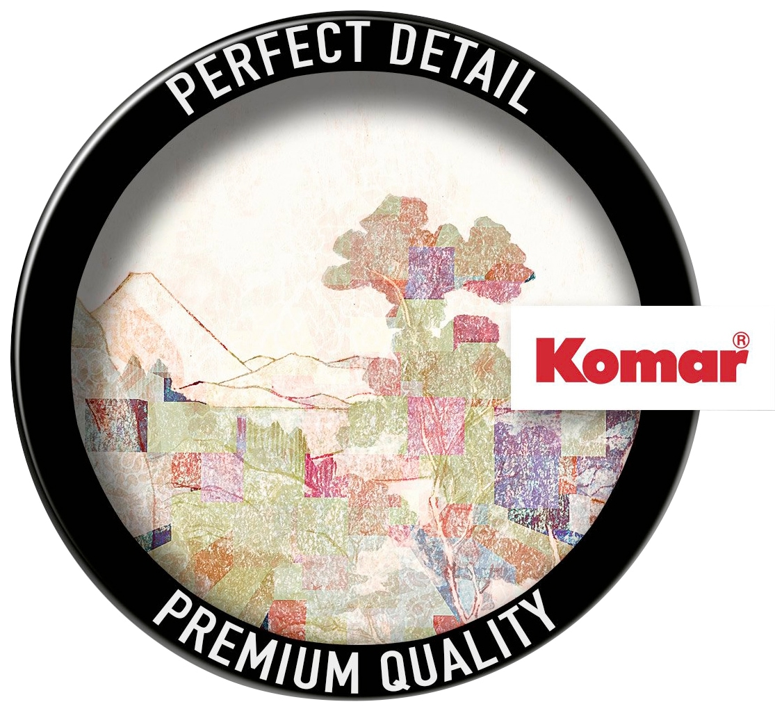 Komar Fototapete »Vlies selbstklebend - Impression - Größe 125 x 125 cm«, bedruckt, Wohnzimmer, Schlafzimmer