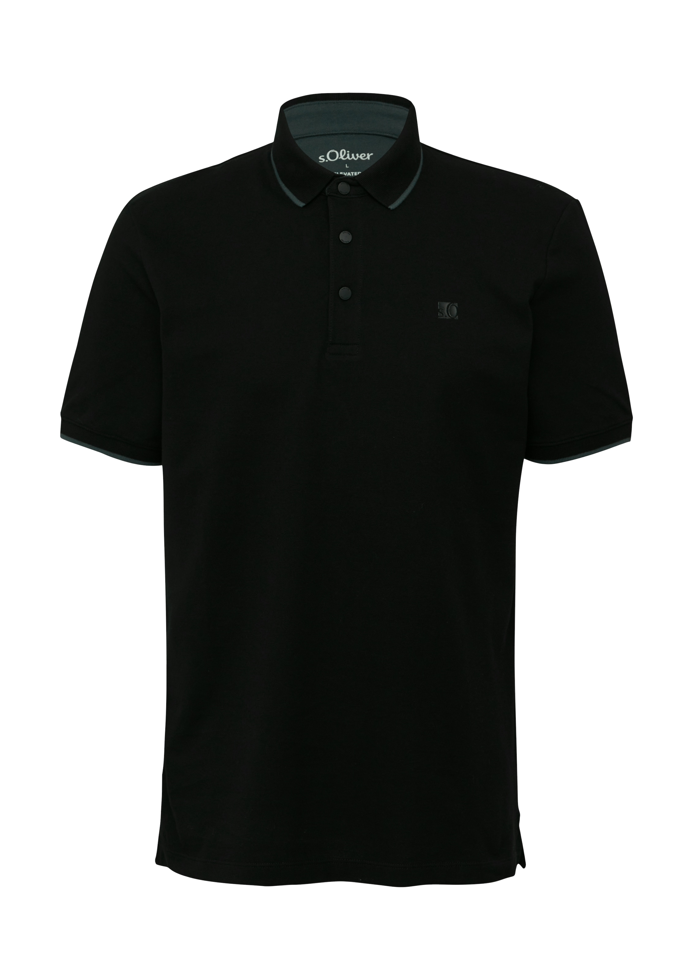 s.Oliver Poloshirt, mit Kontrast-Details