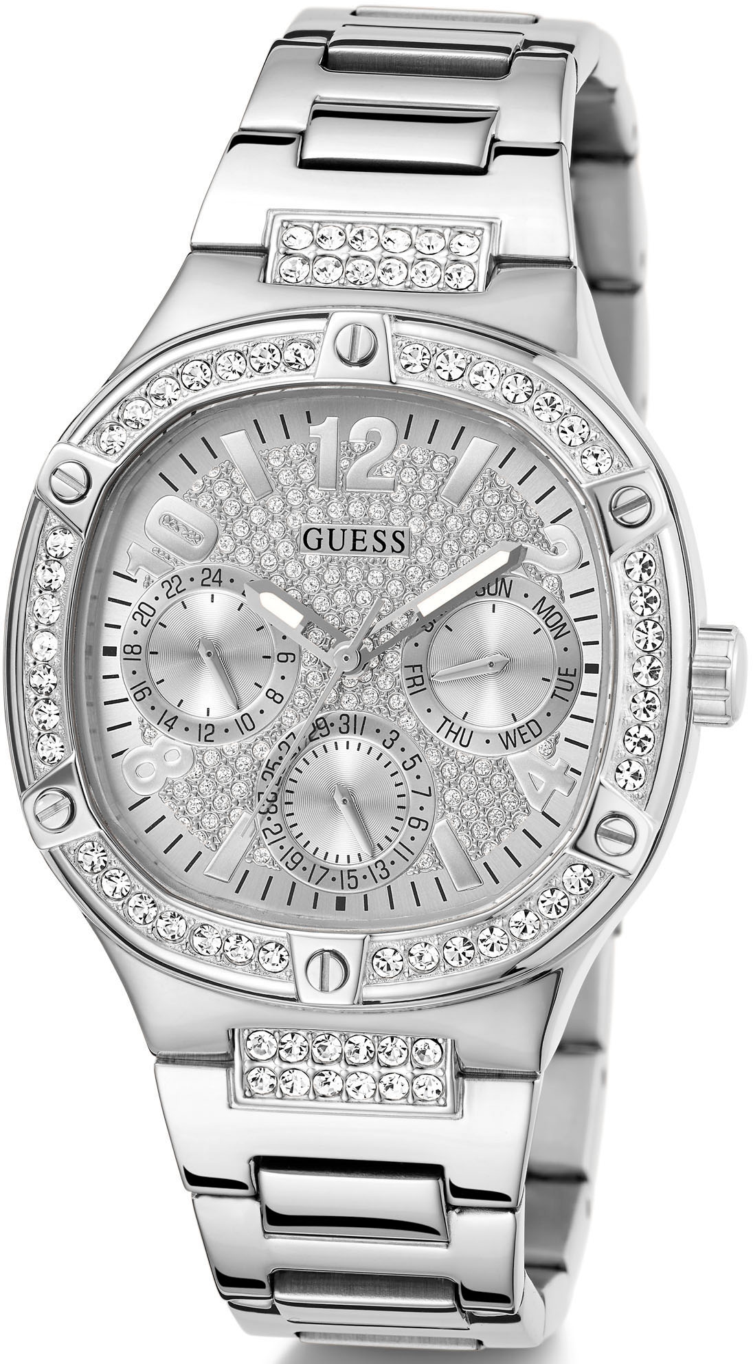 Guess Multifunktionsuhr »GW0558L1«, Armbanduhr, Quarzuhr, Damenuhr