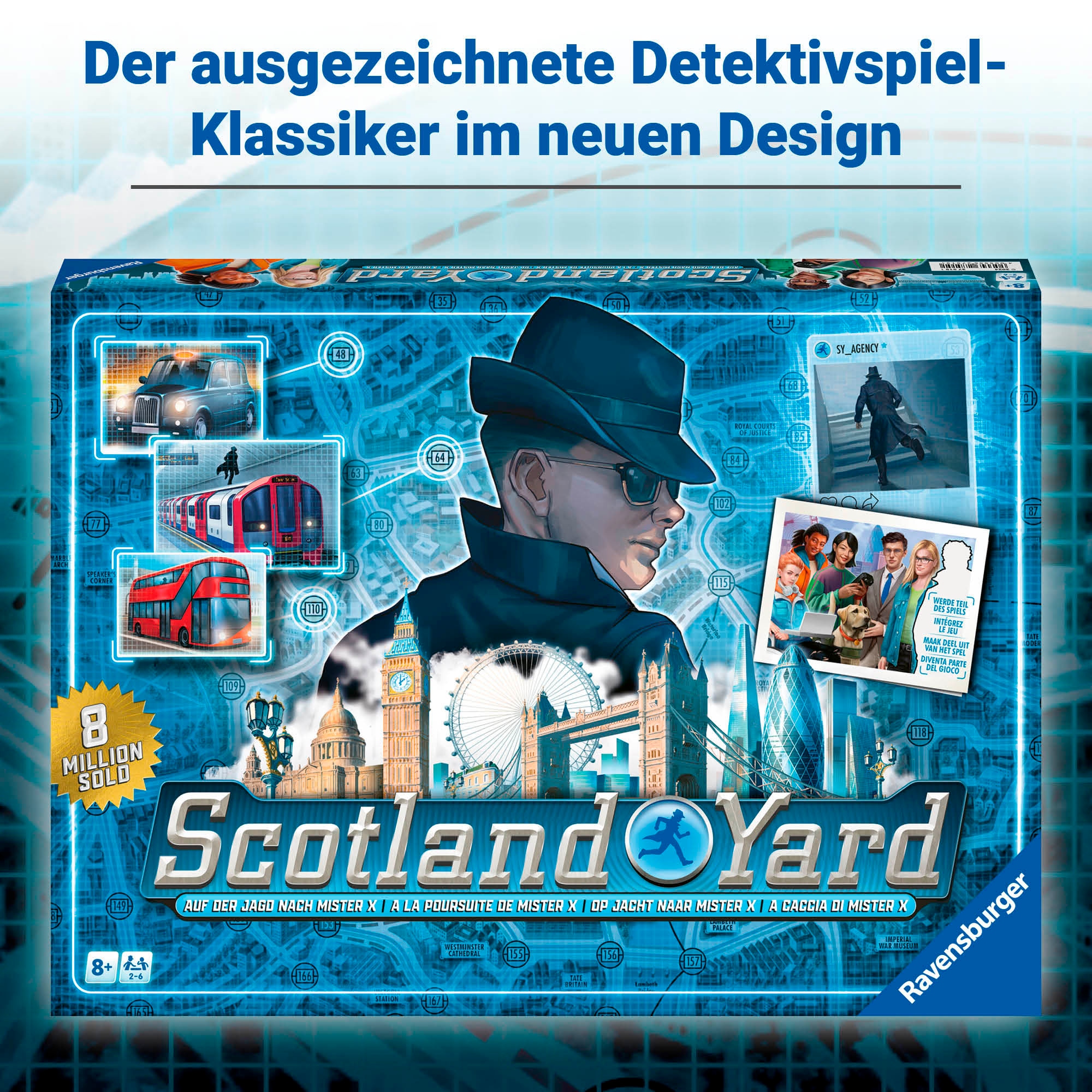 Ravensburger Spiel »Scotland Yard«, Made in Europe