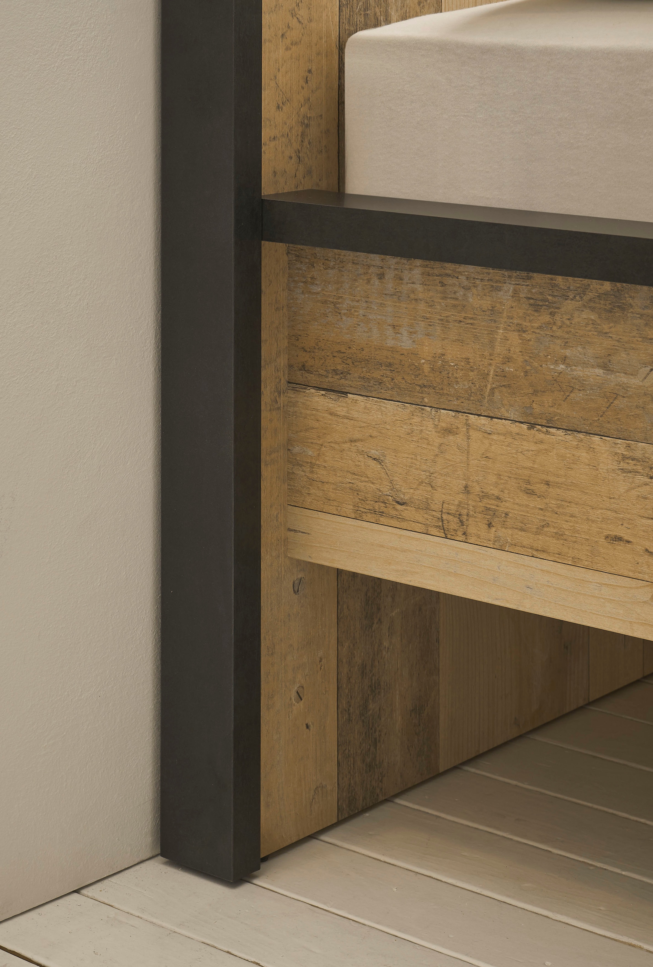 Home affaire Schlafzimmer-Set »SHERWOOD« 4 Stk. tlg. Liegefläche 180x200cm, Schrank 3-trg. 201cm breit