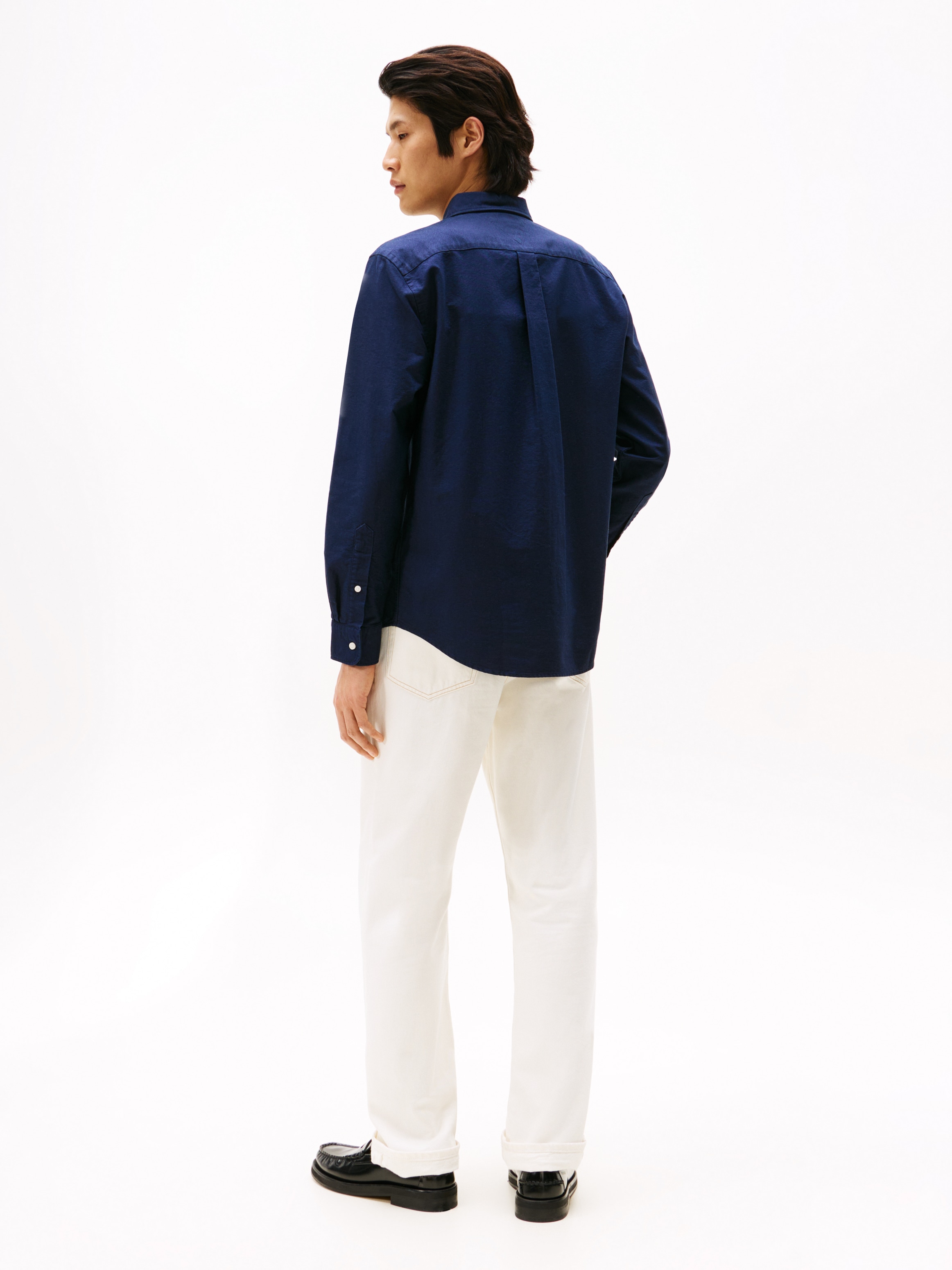 Tommy Hilfiger Langarmhemd »SOLID HERITAGE OXFORD Regular Fit SHIRT«