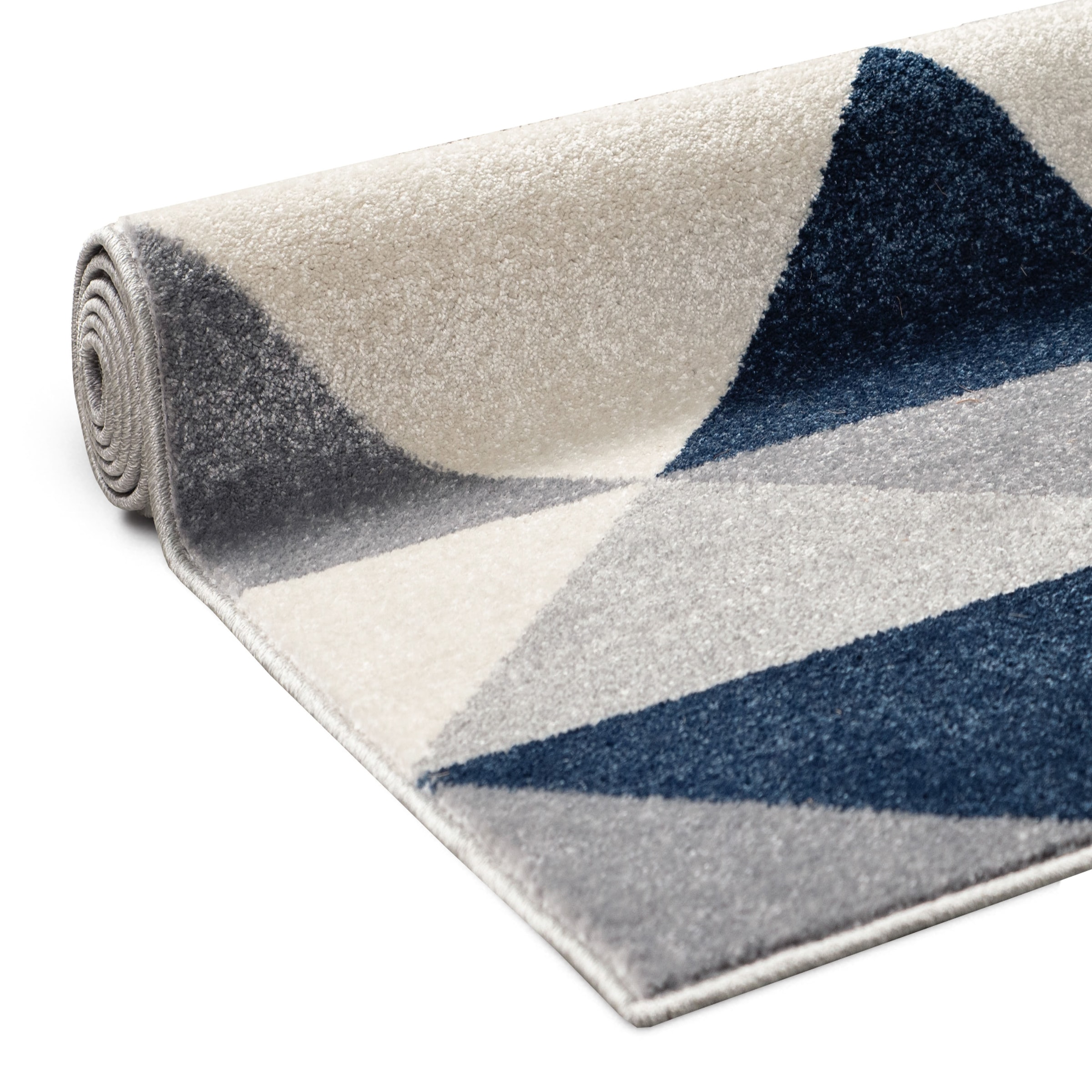 my home Teppich »Berlad Geo«, rechteckig, 9 mm Höhe, mit besonders weichem Flor, Kurzflor, modernes geometrisches Design
