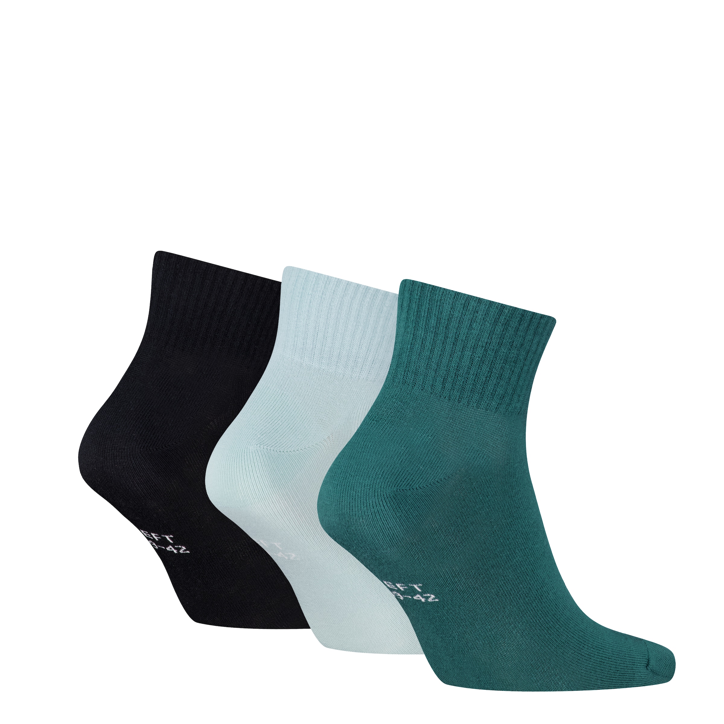 PUMA Kurzsocken »PUMA UNISEX LOGO QUARTER« 3 Paar tlg.