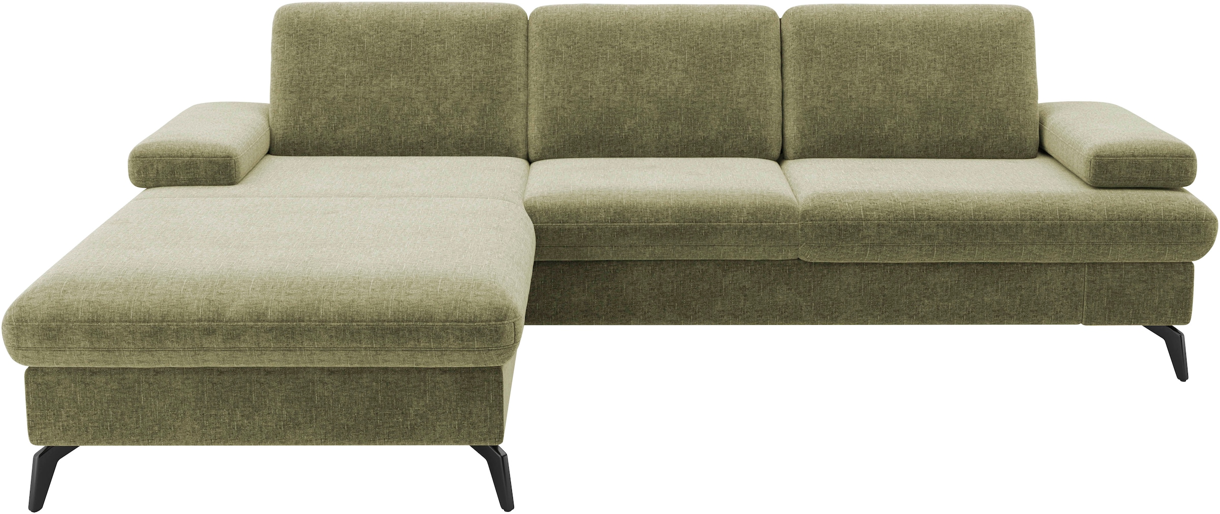 sit&more Ecksofa »Morris Jubi L-Form«, inkl. Armteilfunktion und 1 Zierkiss günstig online kaufen