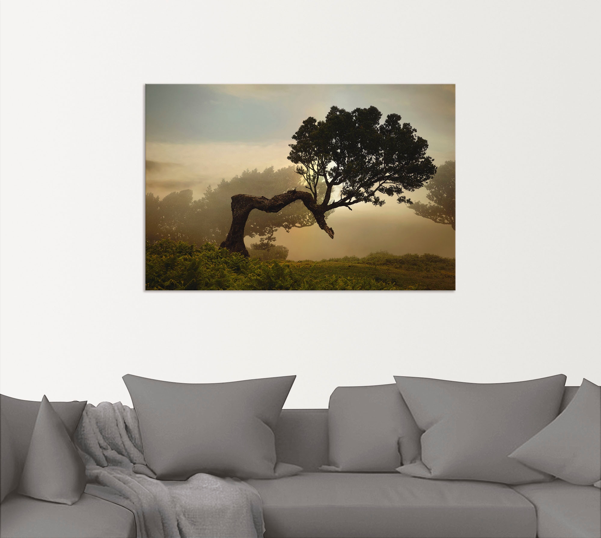 Artland Wandbild "Lorbeerbaum", Bäume, (1 St.), als Alubild, Outdoorbild, L günstig online kaufen