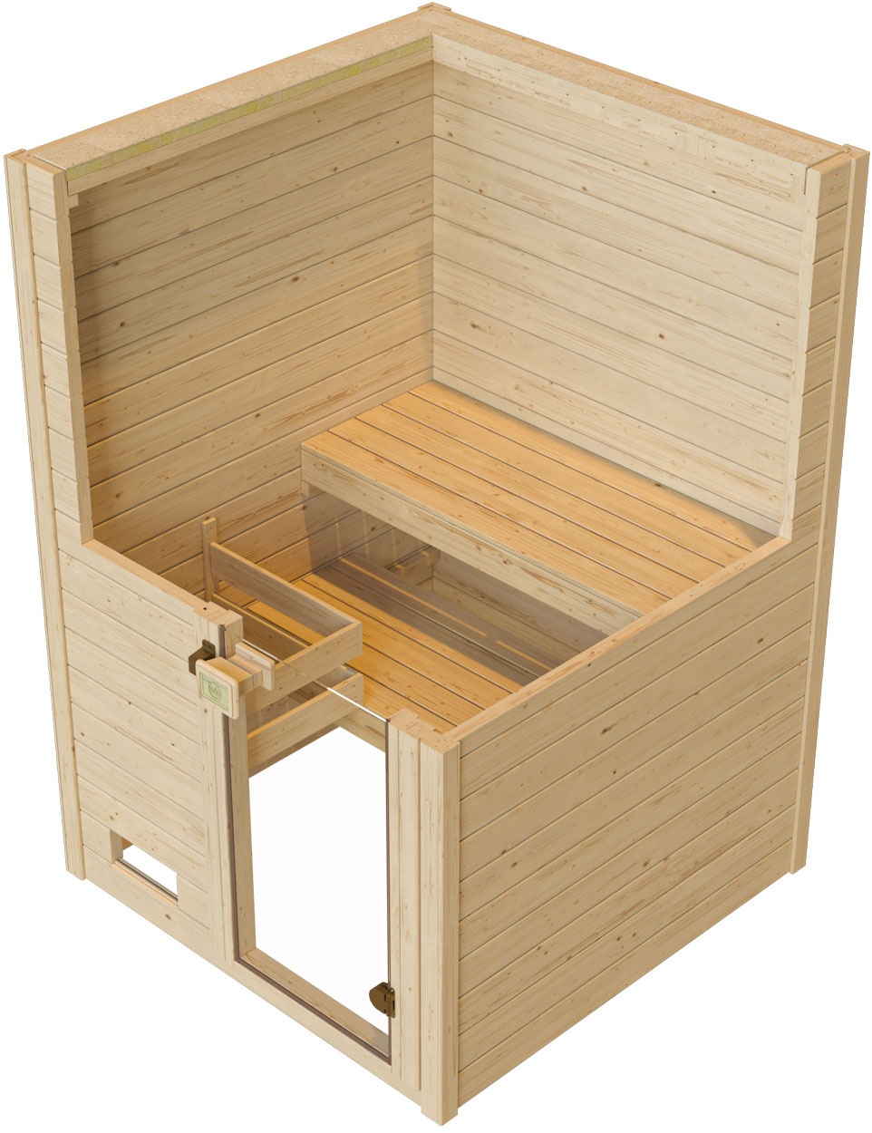 weka Sauna »Valida« Set,  4,5 kW Bio-Ofen mit digitaler Steuerung