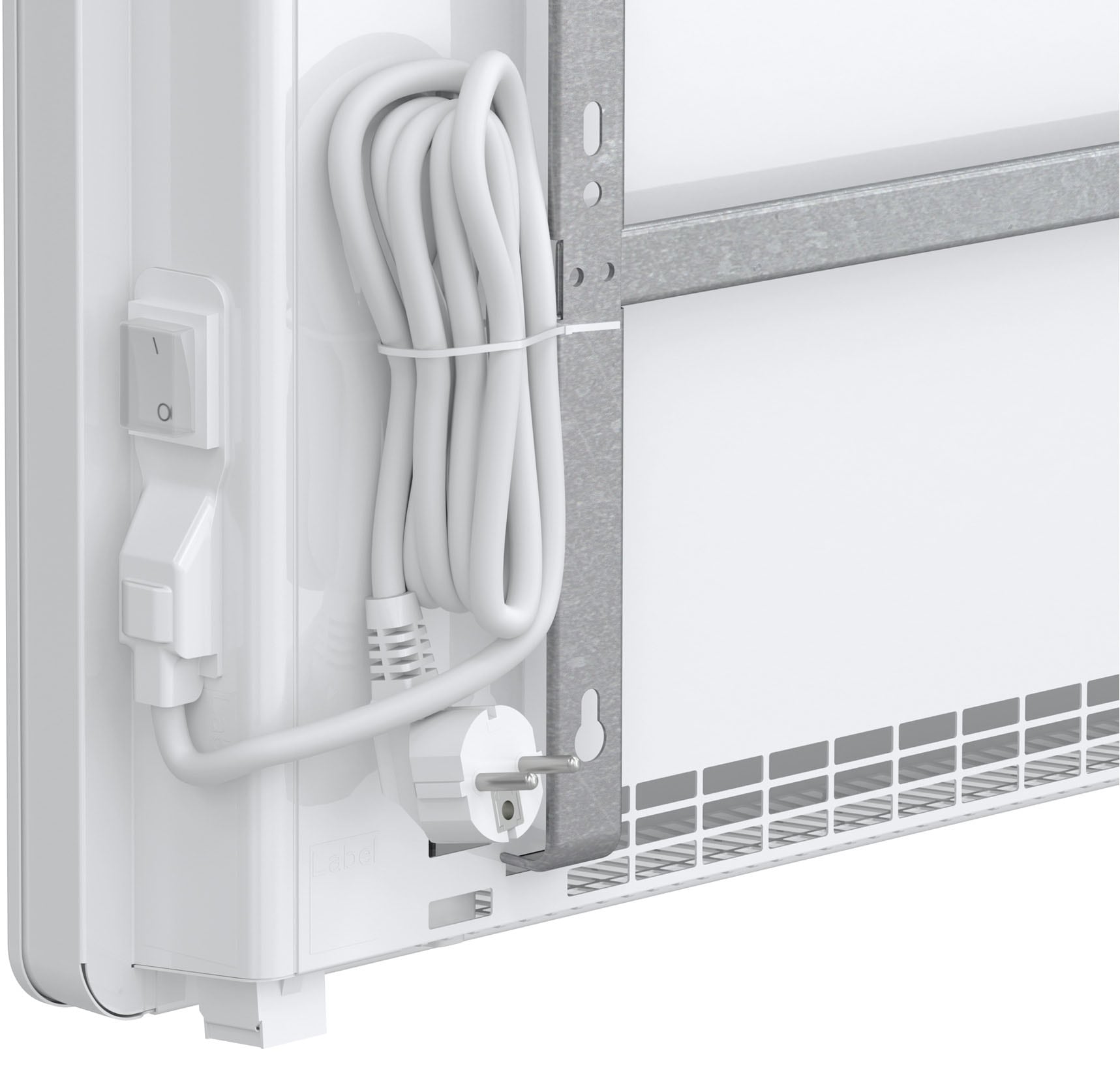 AEG Haustechnik Konvektor »»WKL 755«, Elektroheizung energiesparend, 750 W«, für ca. 9 m², LCD-Display, Wochenzeitschaltuhr