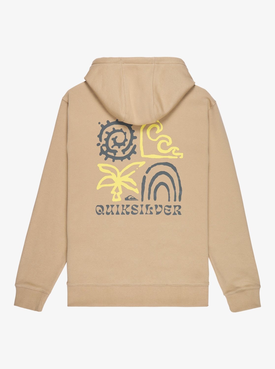 Quiksilver Kapuzensweatshirt »SCREEN HOODY FRONT & BACK«

