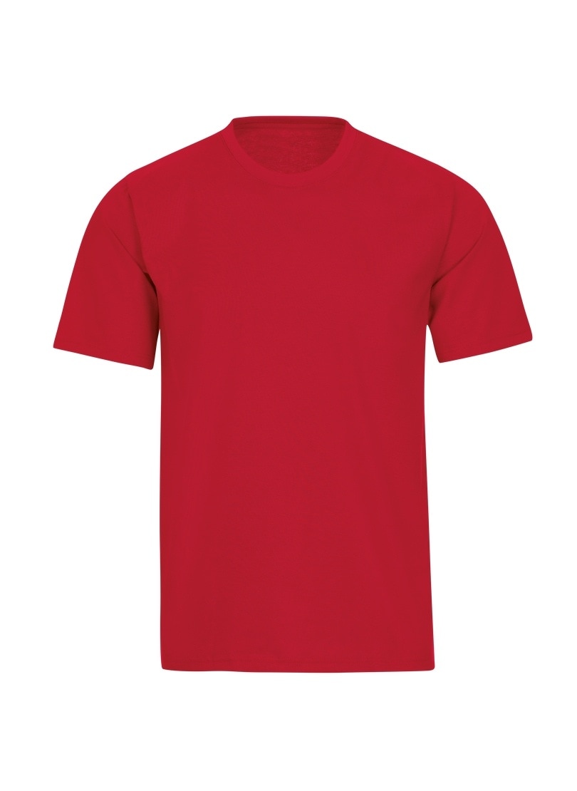 Trigema T-Shirt »TRIGEMA T-Shirt DELUXE Baumwolle«, (1 tlg.)