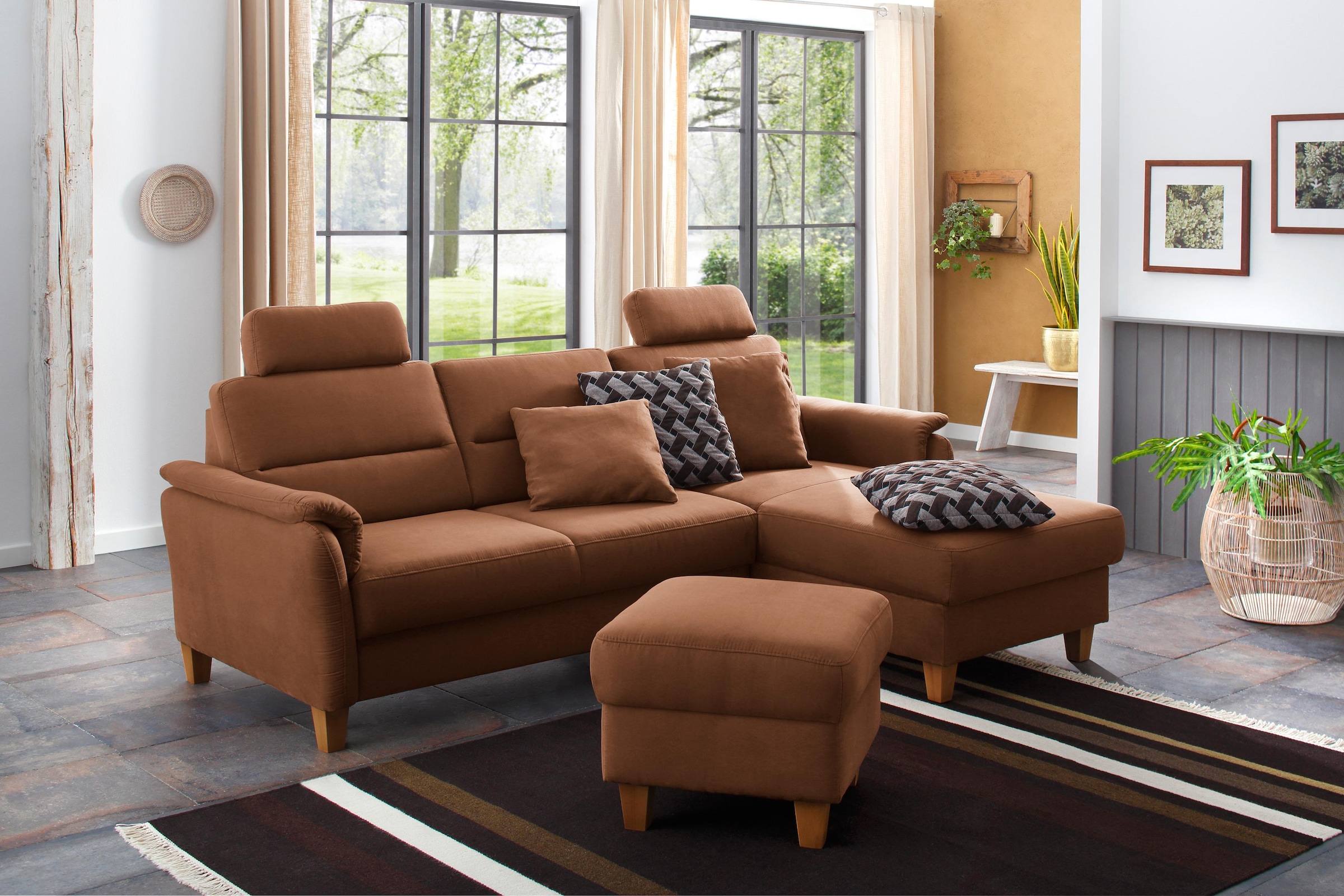 Home affaire Ecksofa »Palmera L-Form, B: 244 cm - OTTO. Verlässliche Qualit günstig online kaufen