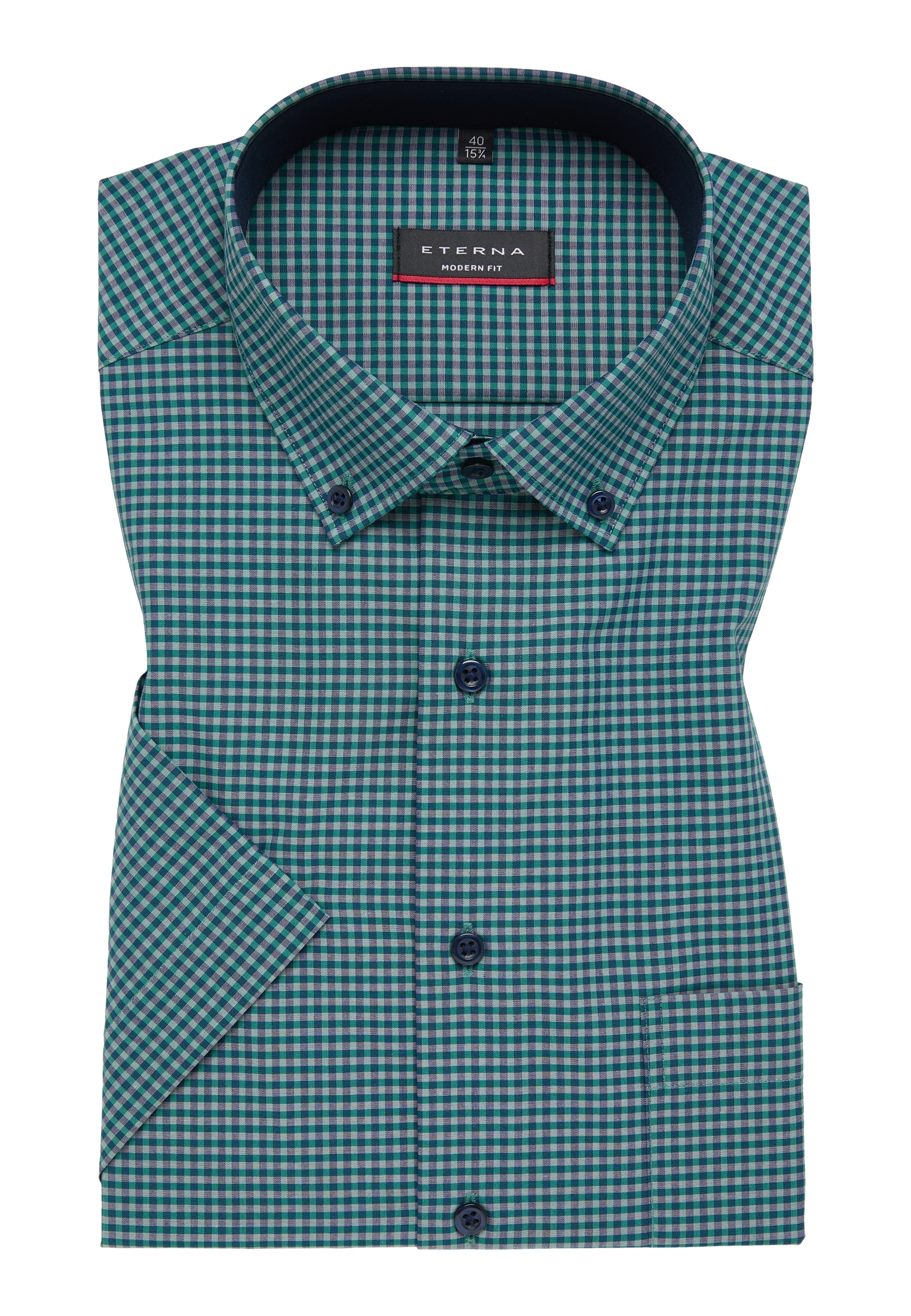 Eterna Kurzarmhemd »MODERN FIT«, NON IRON (bügelfrei)