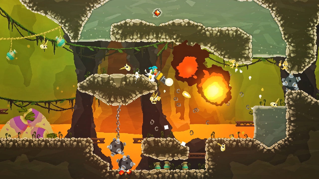 Devolver Digital Spielesoftware »Pepper Grinder«, Nintendo Switch