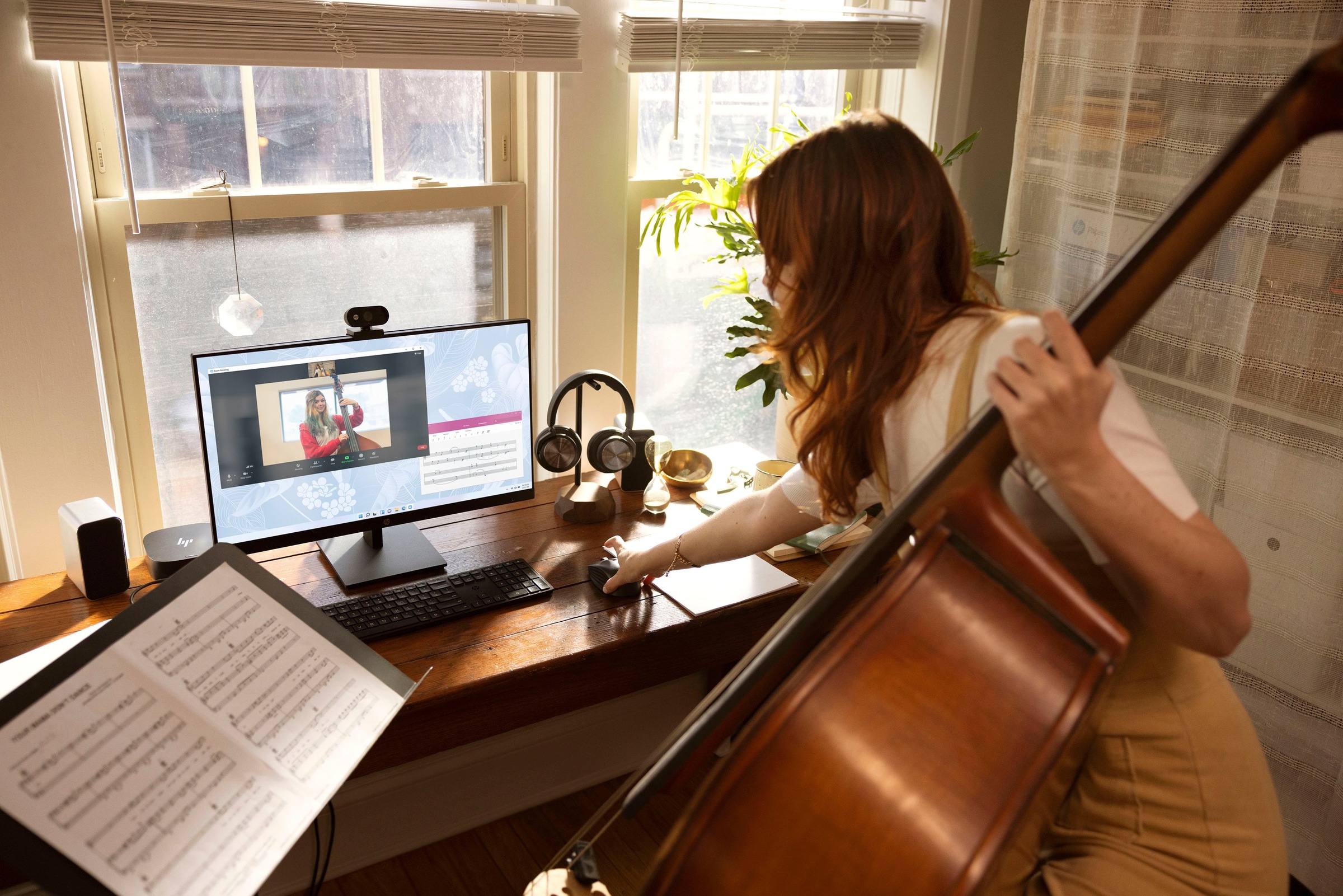 HP LCD-Monitor »V24ie G5 (HSD-0140-K)«, 61 cm/24 Zoll, 1920 x 1080 px, Full HD, 5 ms Reaktionszeit, 75 Hz