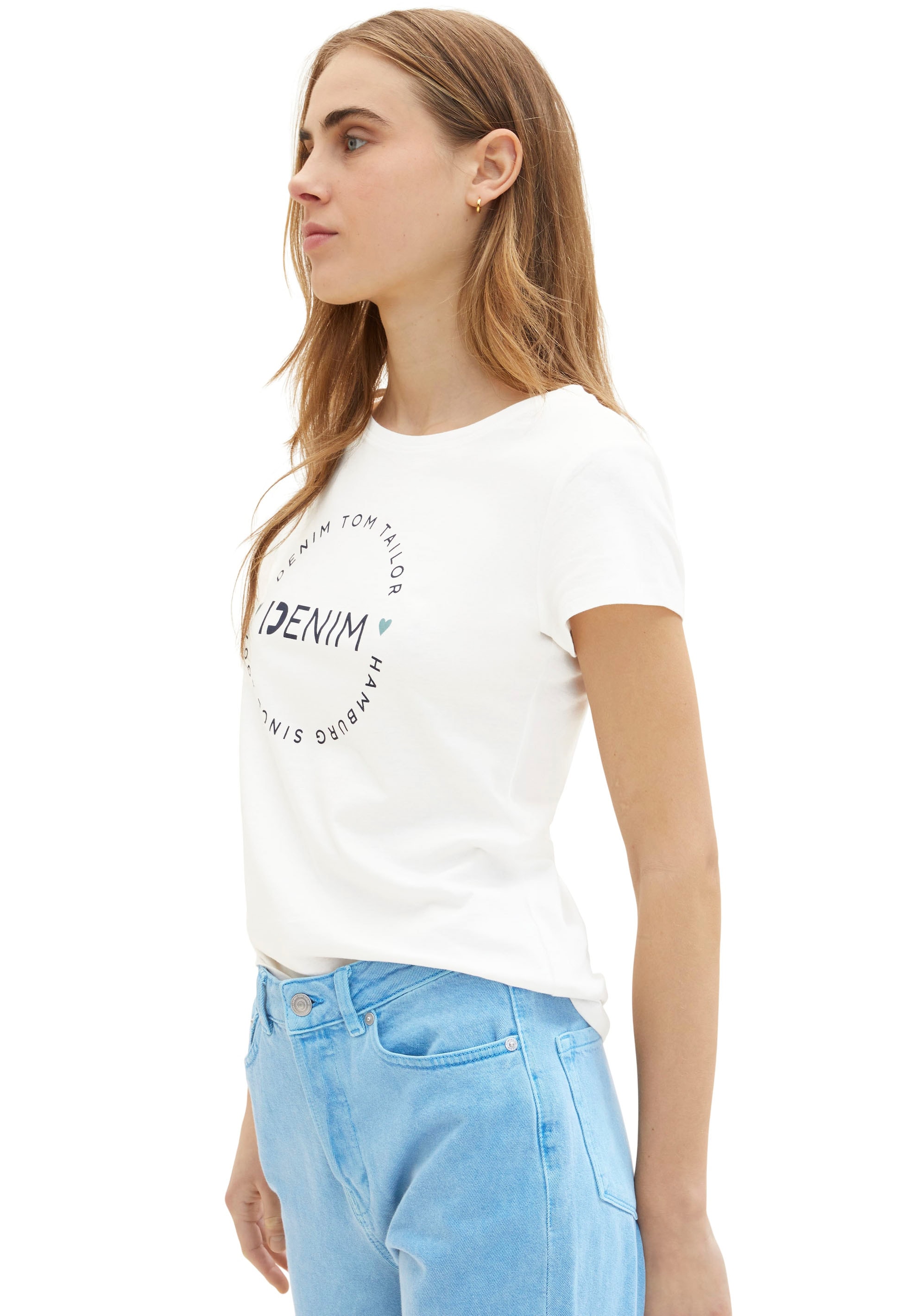 kaufen 2-er TAILOR TOM T-Shirt, 2 tlg., online Denim Pack) (Packung,
