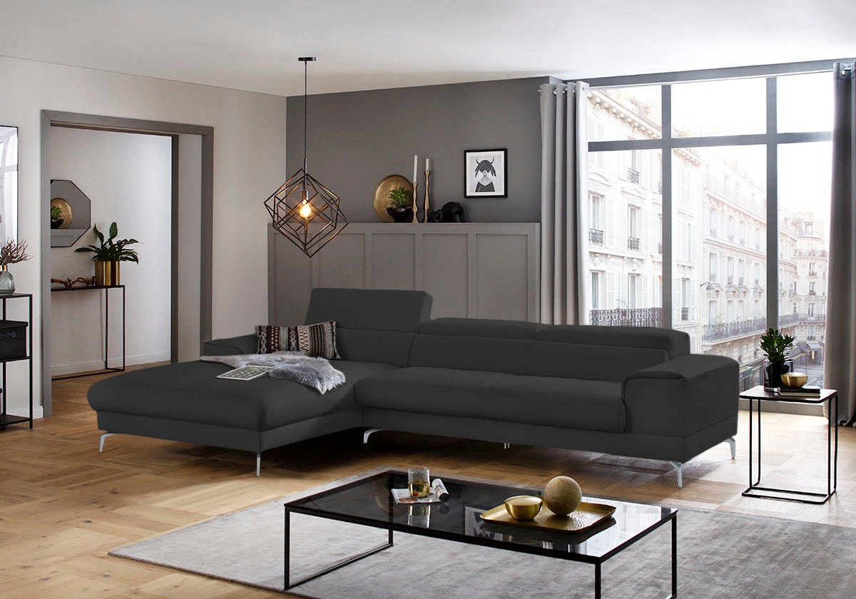 W.SCHILLIG Ecksofa »piedroo, Designsofa mit tollem Sitzkomfort, bequem und günstig online kaufen
