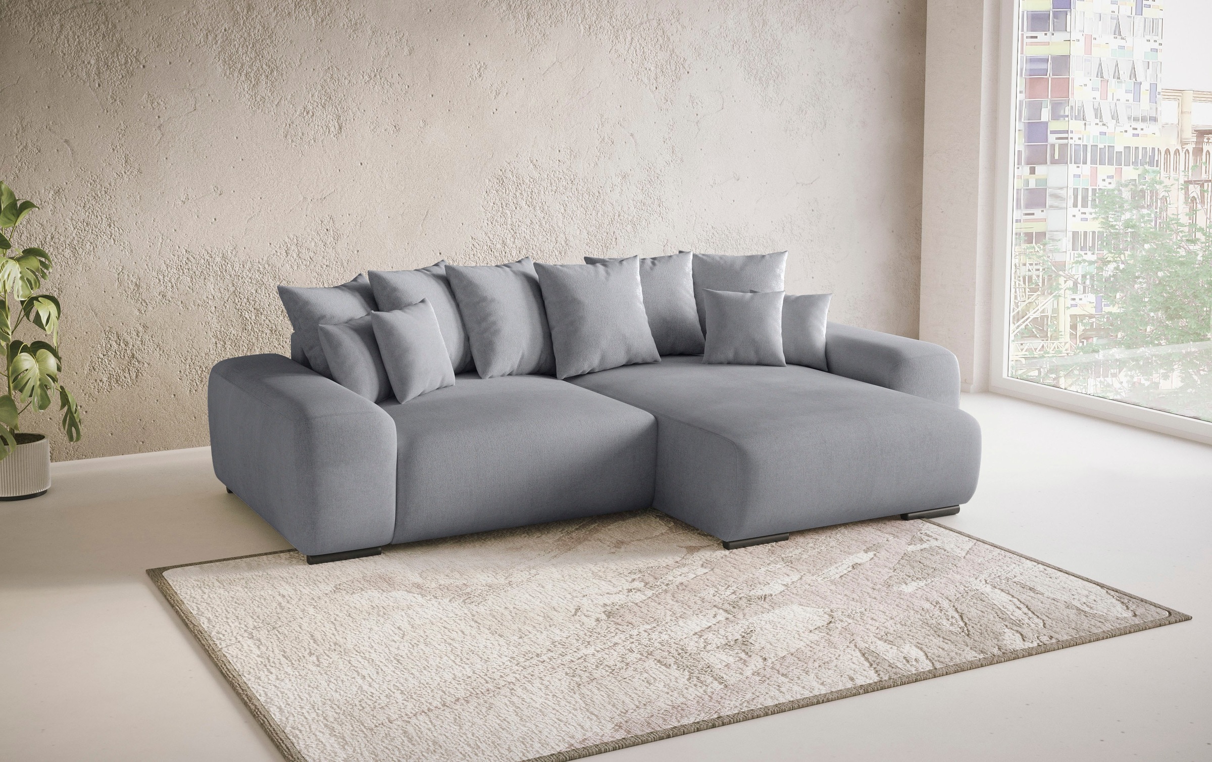 Mr. Couch Ecksofa »Sundance L-Form«, Dauerschläfer mit EasyBett-Schlaffunkt günstig online kaufen