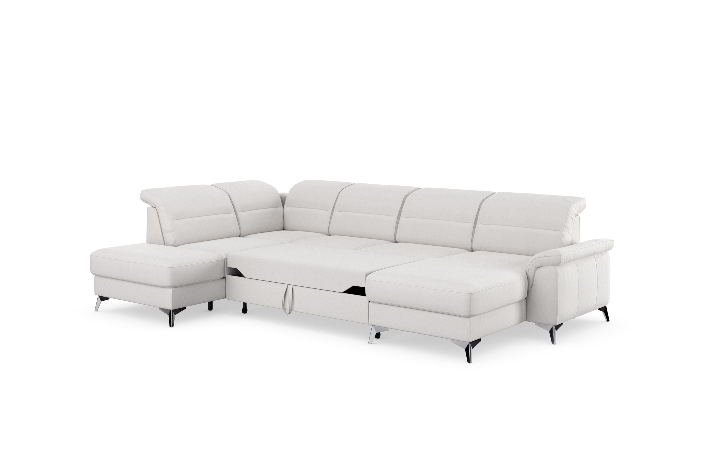 sit&more Wohnlandschaft »Sinatra U-Form«, optional mit Kopfteilverstellung und Armteilfunktion etc.