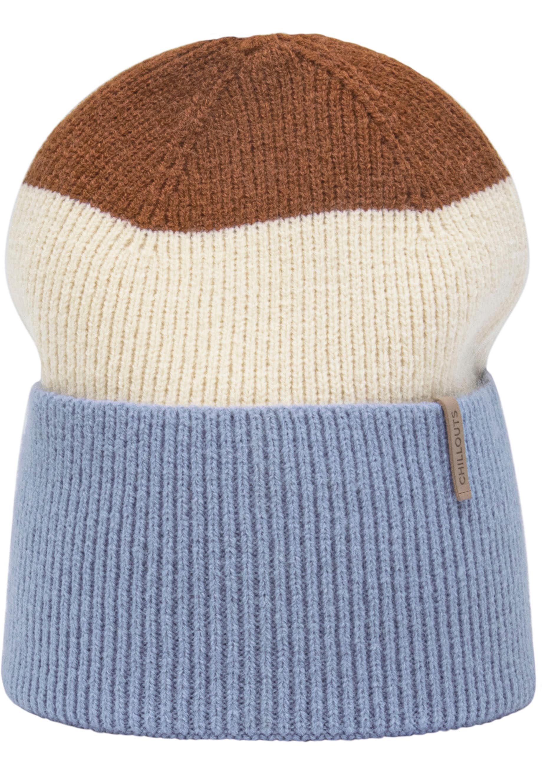 chillouts Strickmütze »Tamy Blockstreifen Hat«, bestellen Rippenstrick, online