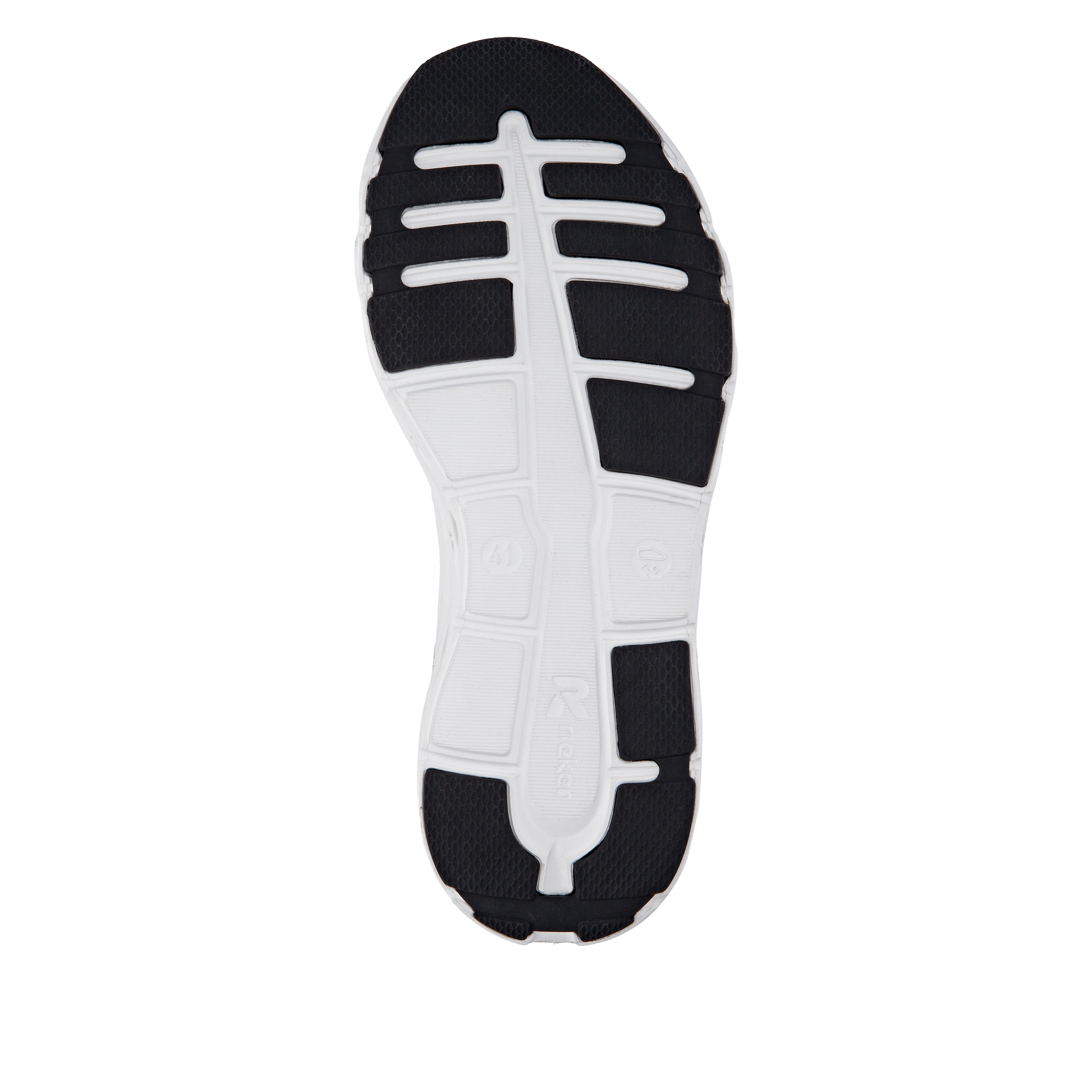 RIEKER Sport Slip-On Sneaker, Freizeitsneaker, Halbschuh, Schlupfschuh mit gepolstertem Schaftrand