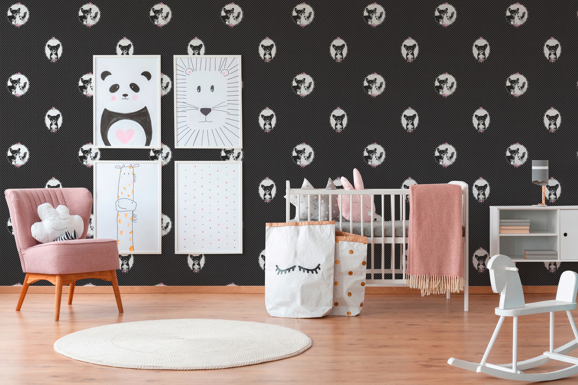 living walls Vliestapete »Little Stars«, Motiv-abstrakt-naturalistisch, Kindertapete Tapete Tiere Tapeten Kinderzimmer Schlafzimmer Flur Optik