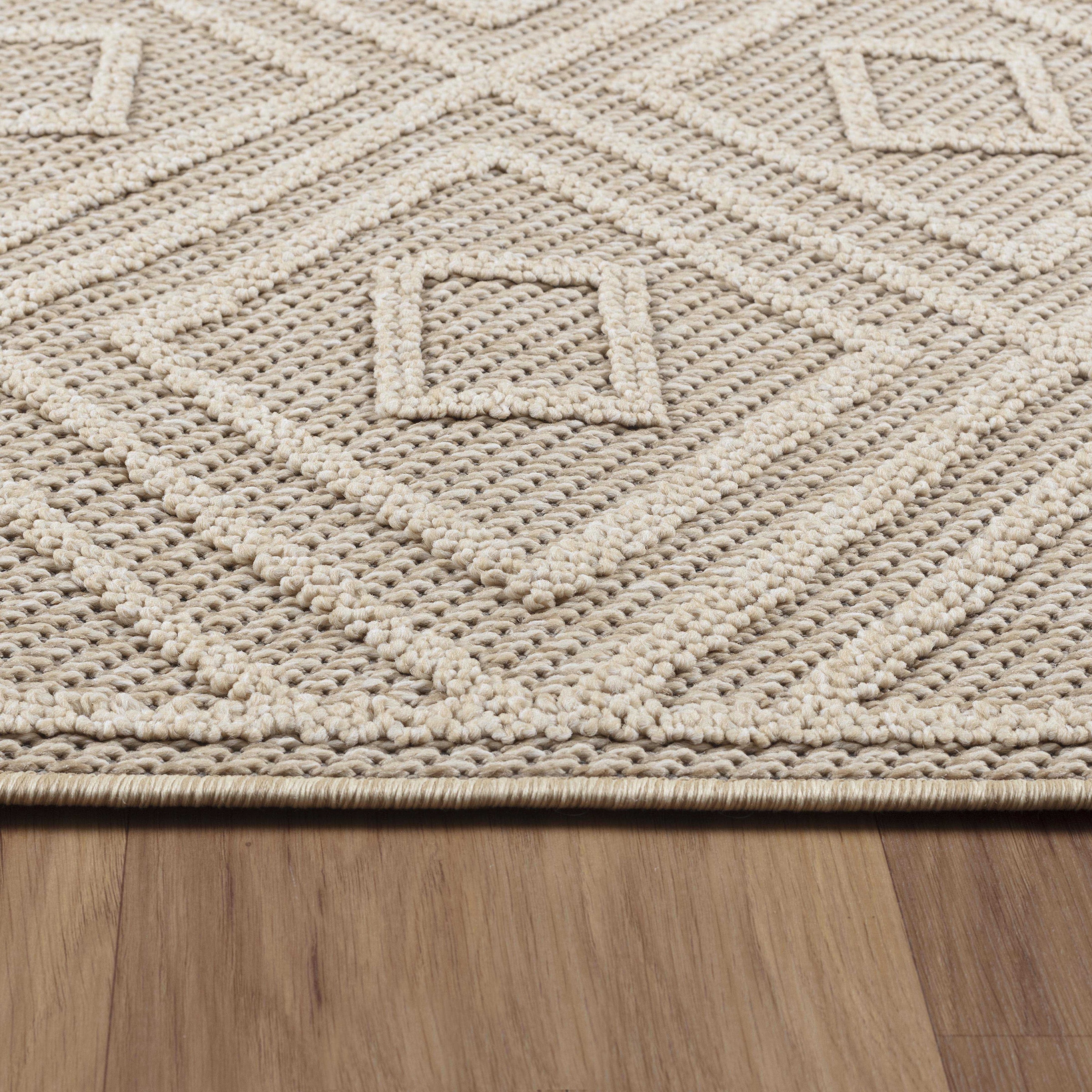 Ayyildiz Teppiche Outdoorteppich »PATARA 4956«, rechteckig, 8 mm Höhe, Läufer / Pflegeleicht / Strapazierfähig / In- und Outdoor geeignet