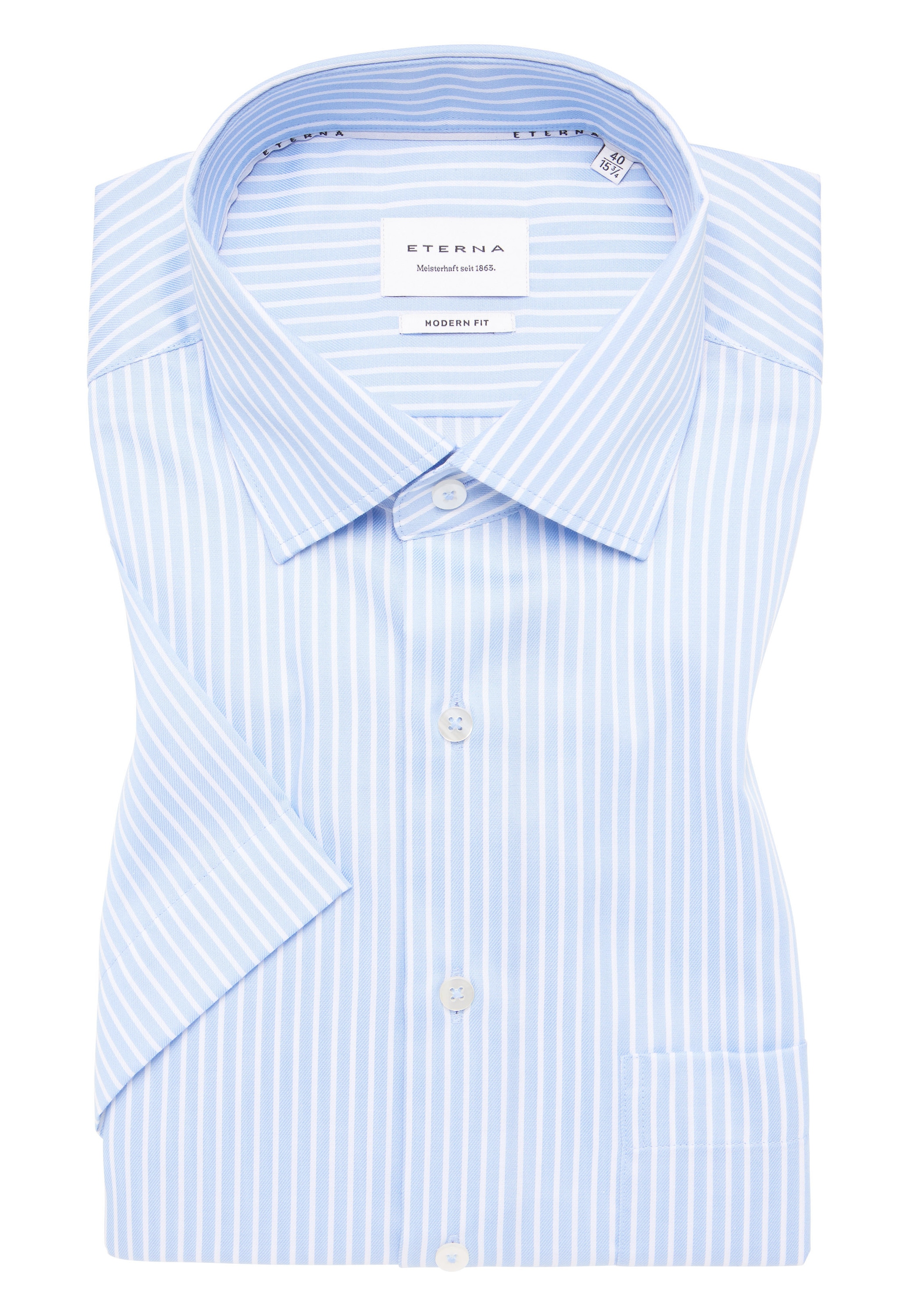 Eterna Kurzarmhemd »MODERN FIT« NON IRON (bügelfrei)