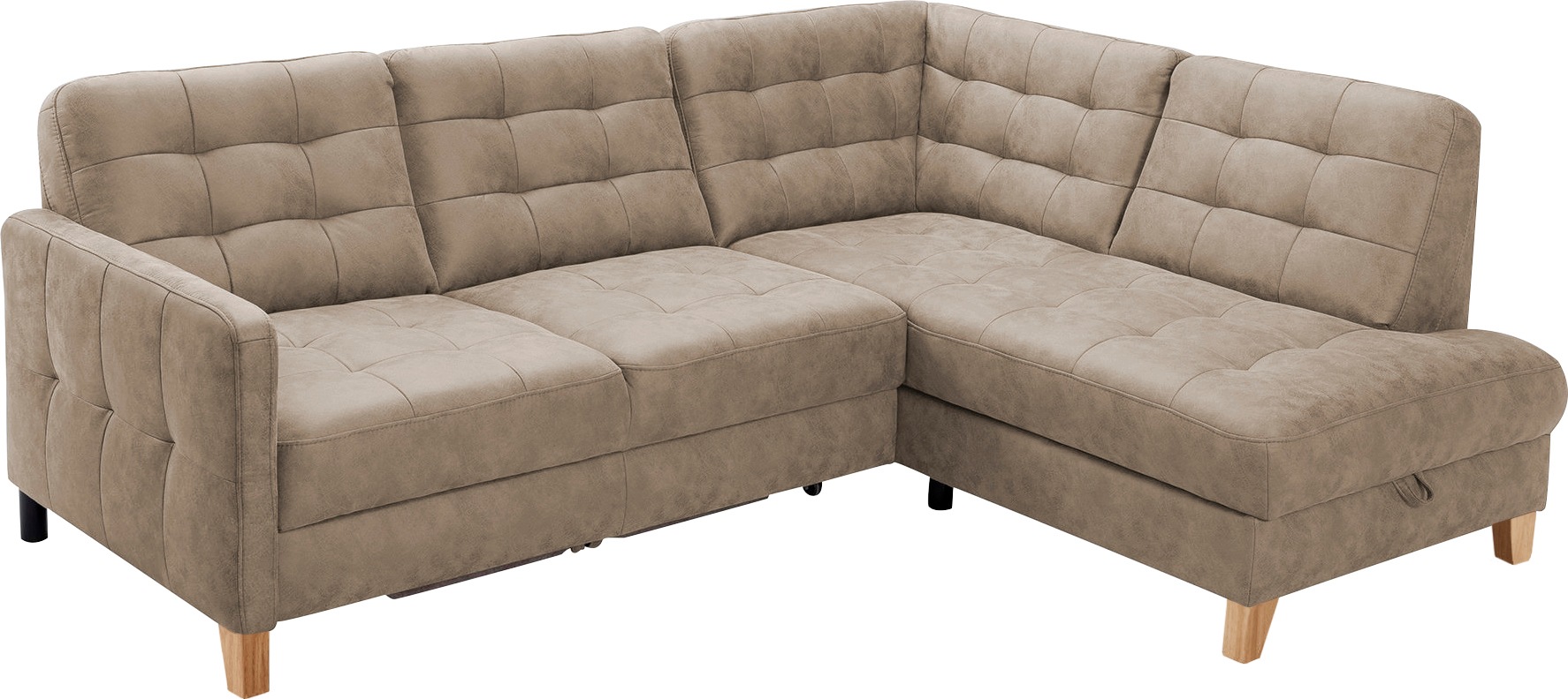 exxpo - sofa fashion Ecksofa »Elio, kompakt und komfortabel, bequem, zeitlo günstig online kaufen