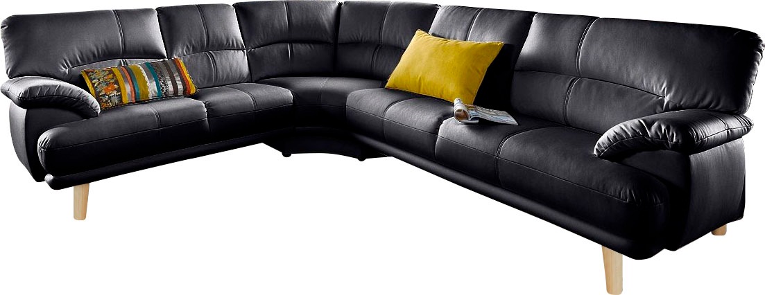TRENDMANUFAKTUR Polsterecke »Cecilia, italienisches Designsprache, modern u günstig online kaufen