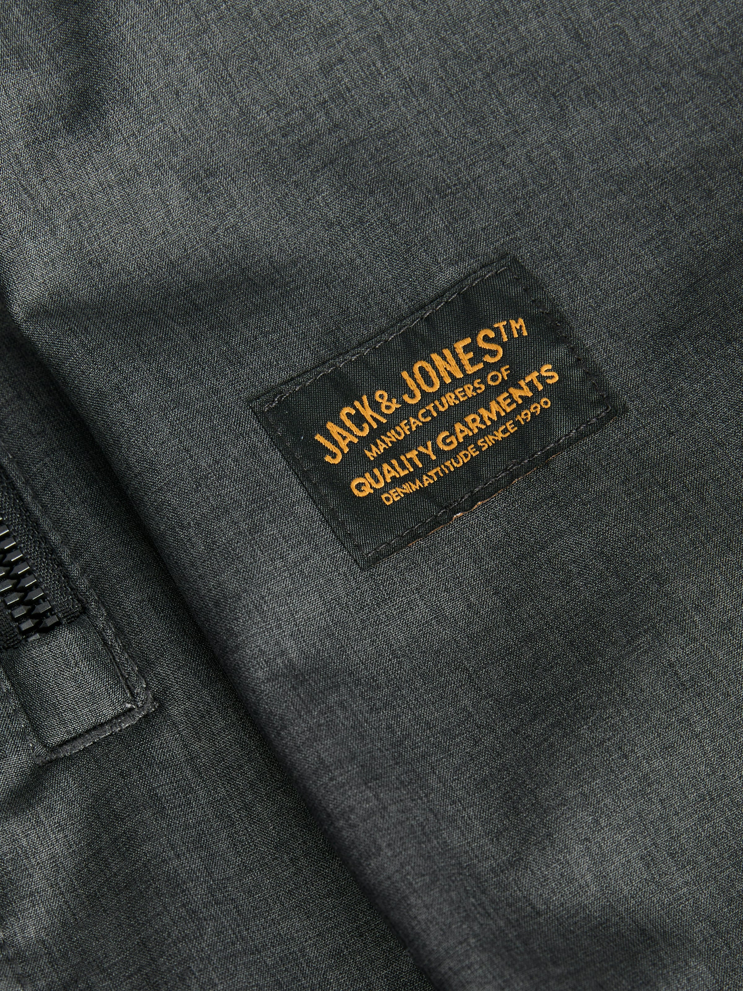 Jack & Jones Softshelljacke »JJELIAM SOFTSHELL BOMBER NOOS« Kunstfaser, regular fit