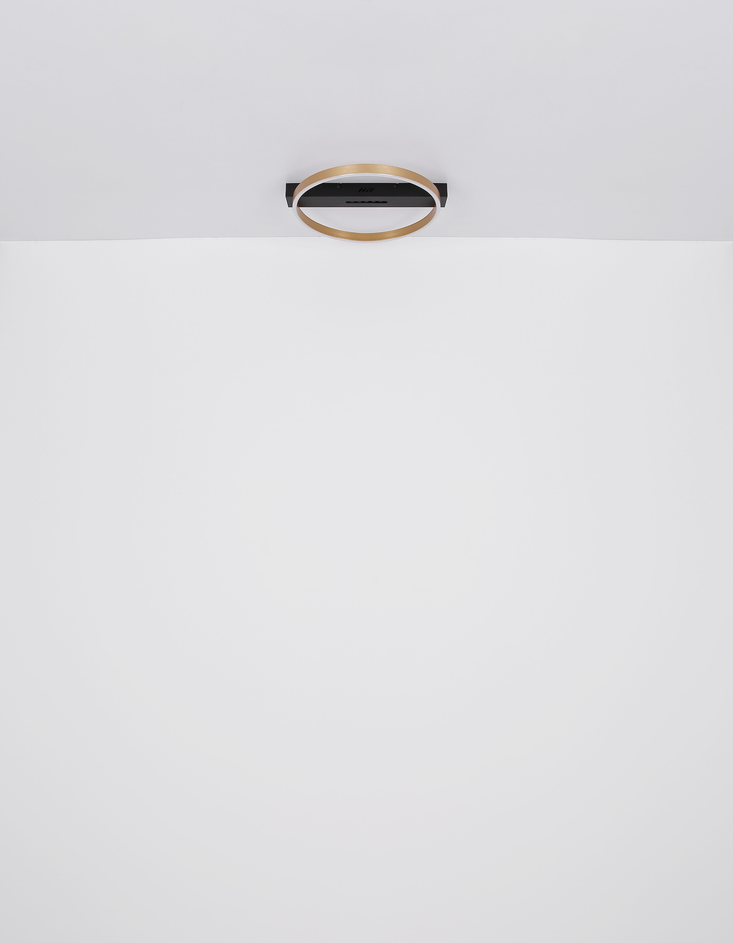 GLOBO LIGHTING LED Deckenleuchte »LUFFY« LED-Modul 1 Stk. Warmweiß Deckenlampe/rund/Wohnzimmer/Schlafzimmer/modern