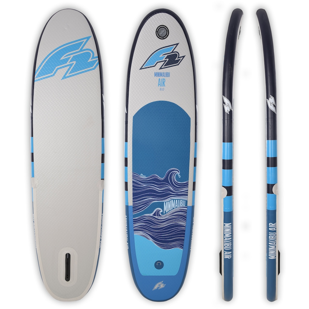 F2 Inflatable SUP-Board »F2 Mini Malibu Air«, (Set, 6 tlg.)