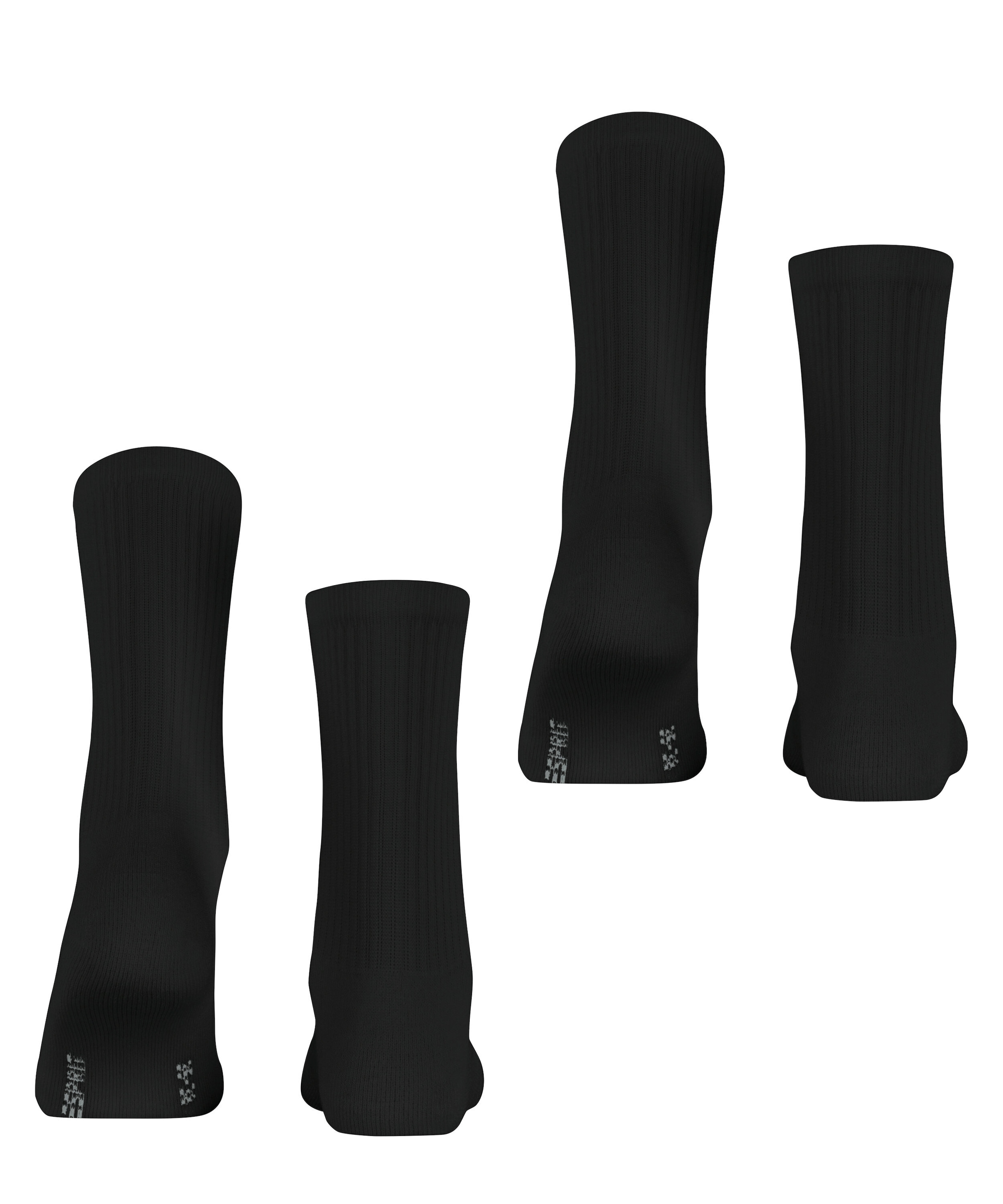 Esprit Socken »Basic Tennis« 2 Paar,  Rippenstruktur, schmales Bündchen, weiche Sohle