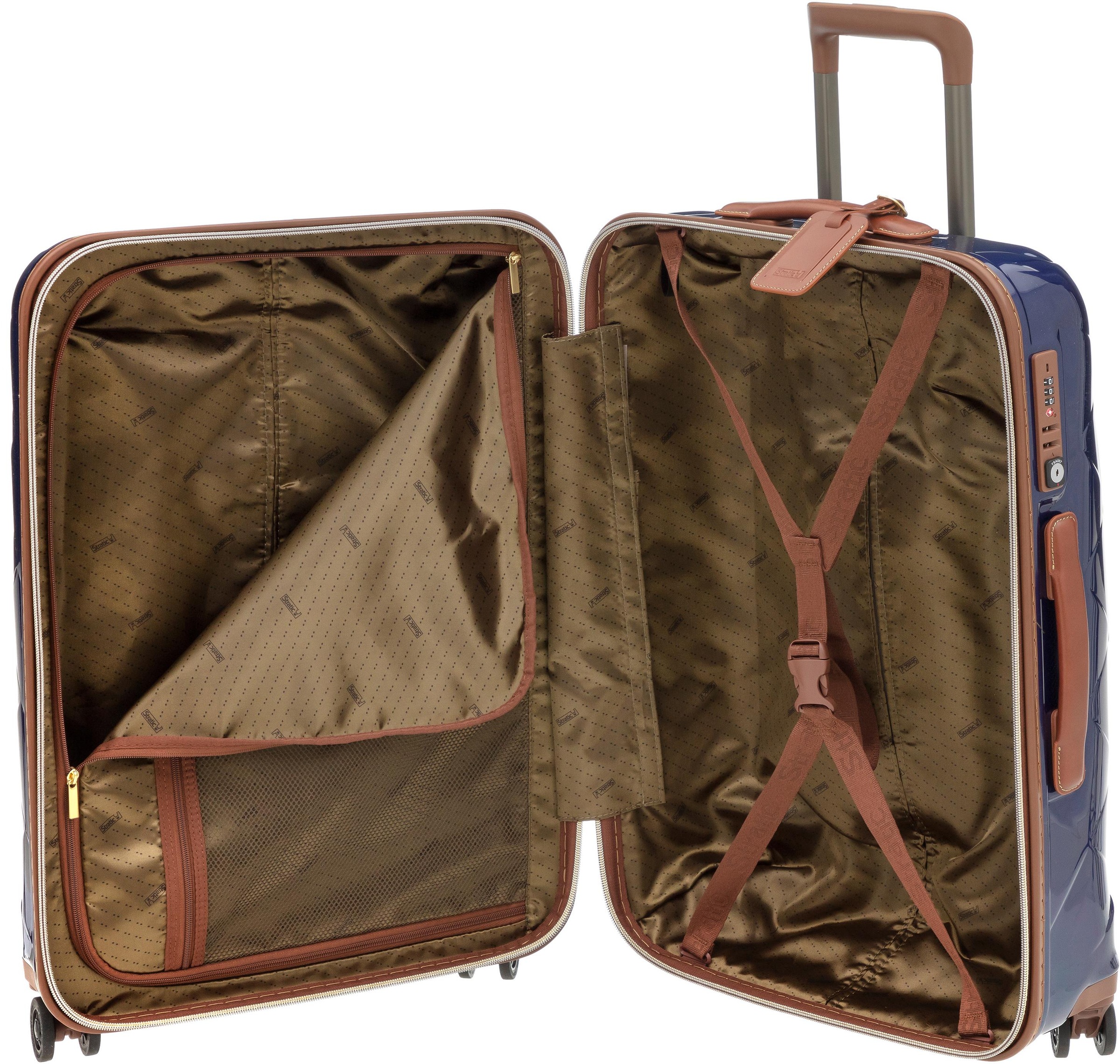 Stratic Hartschalen-Trolley & Rollen »Leather online 76 4 More, cm«, kaufen