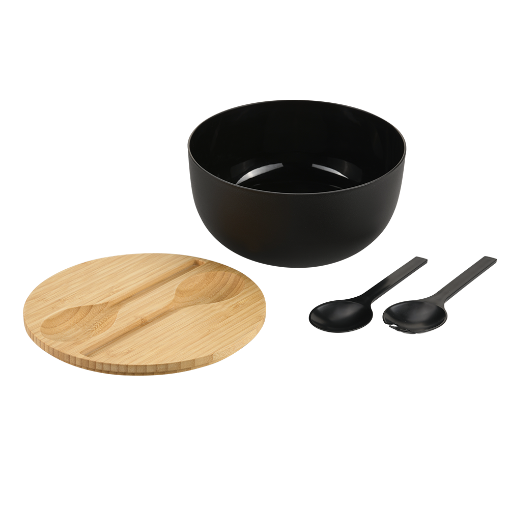 KESPER® Salatschüssel »Salatschale mit Deckel und Salatbesteck« 4 Stk. aus günstig online kaufen