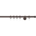 mydeco Gardinenstange »20mm Cap Wandträger 14 cm«, 1 läufig-läufig, Fixmaß  auf Raten bestellen