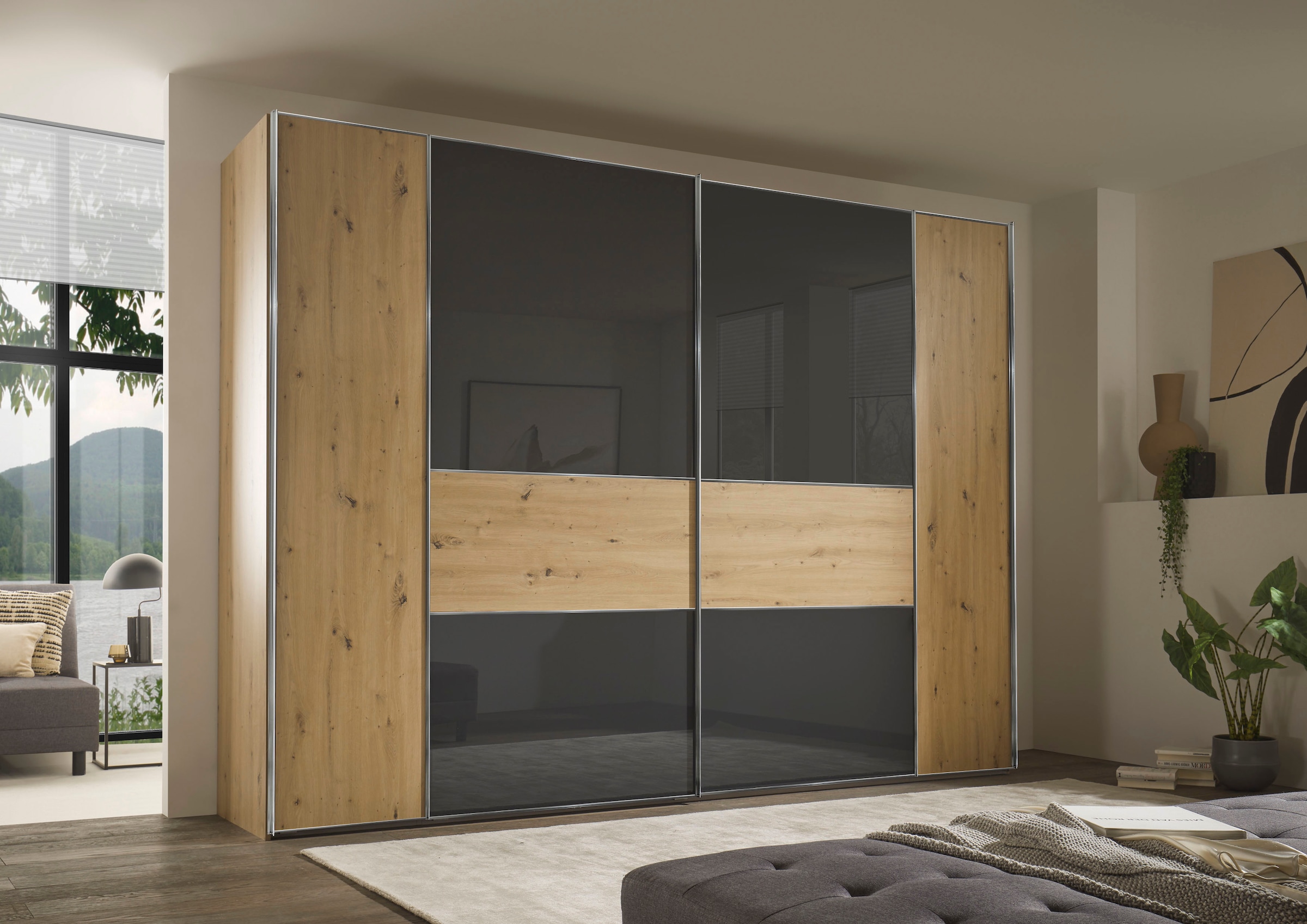 STAUD Schwebetürenschrank »Sonett 321C, Made in Germany« mit vier verschiedenen Ausstattungsvarianten