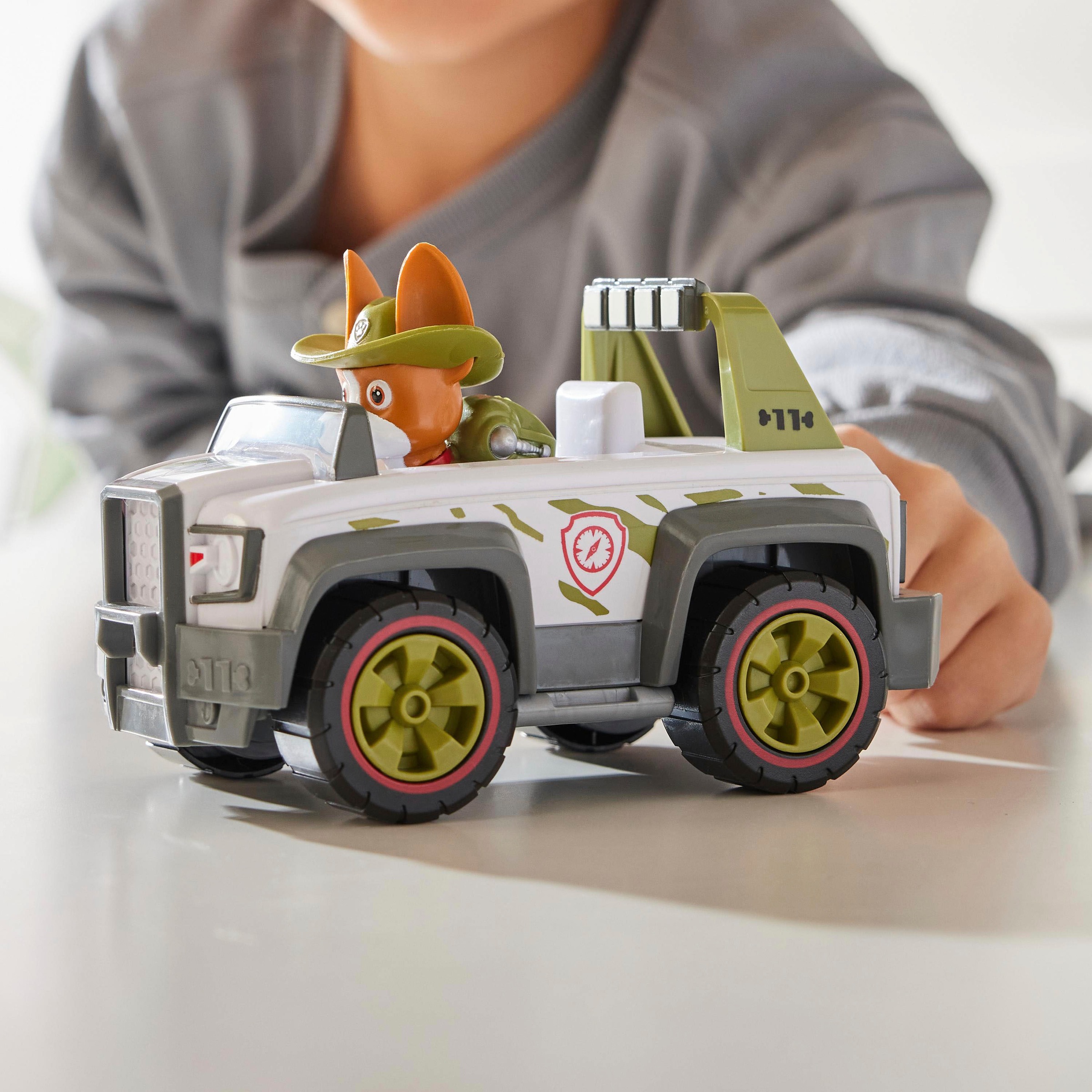 Spin Master Spielzeug-Auto »Paw Patrol - Sust. Basic Vehicle Tracker«, zum Teil aus recycelten Material